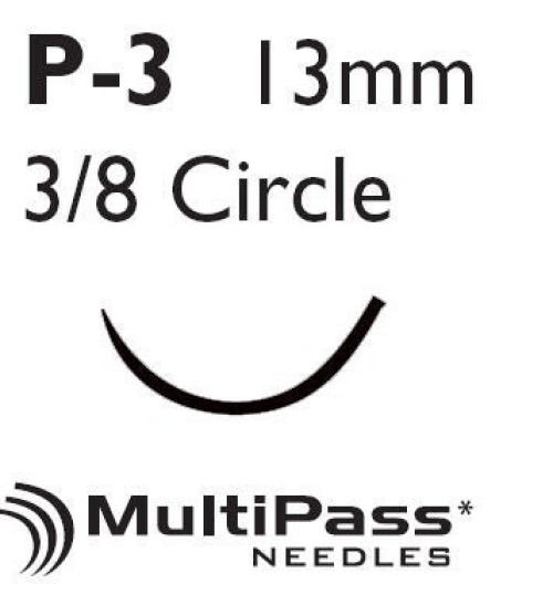 J & J Healthcare Systems - 1639G Perma-Hand™ Suture with Needle