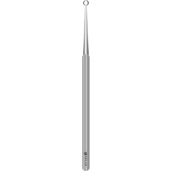 Sklar - 96-1016 Ear Curette Sklar® 5-3/4 Inch Length Solid Round Handle Large Tip Straight Blunt Round Ring Tip