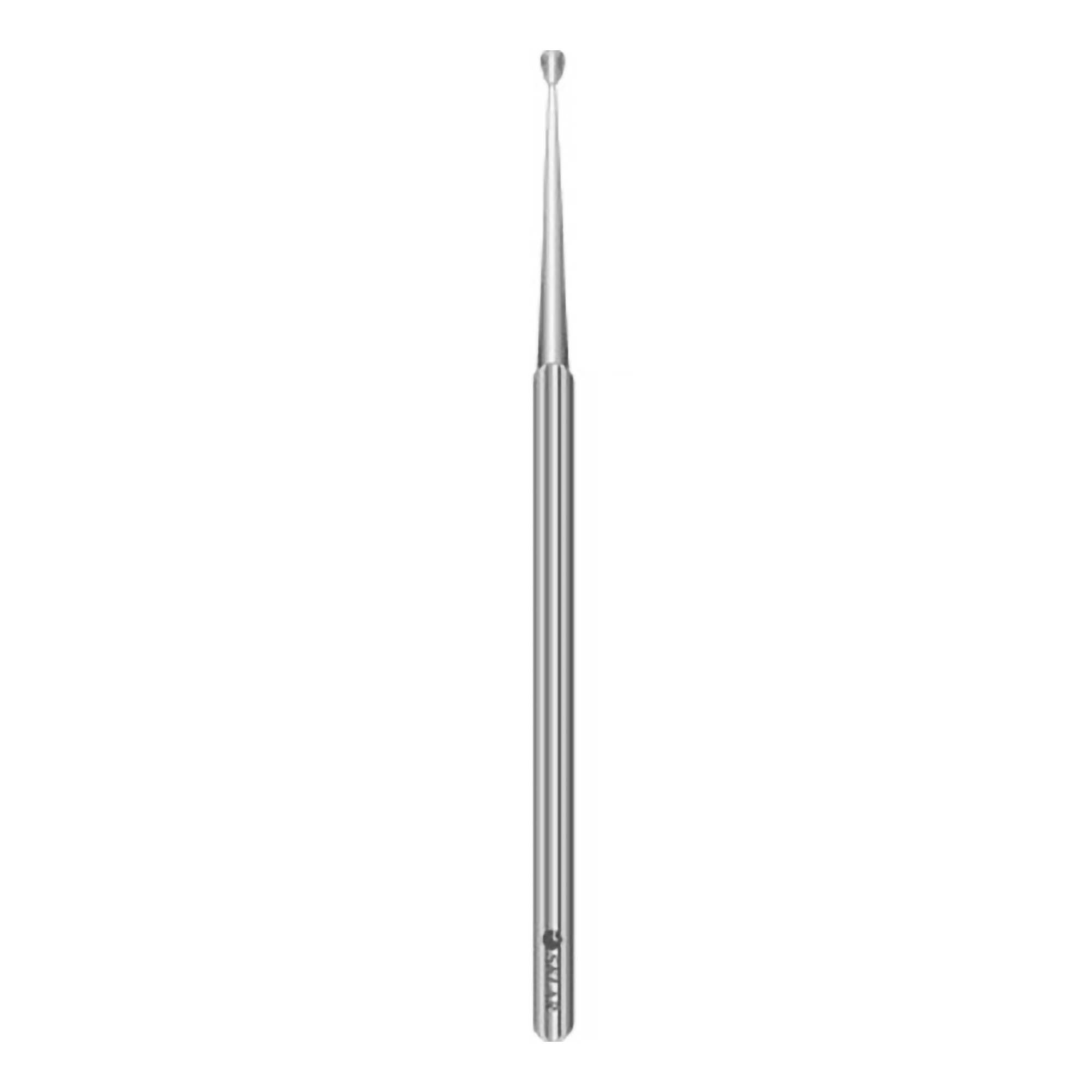 Sklar - 96-1031 Ear Curette Sklar® 5-3/4 Inch Length Solid Round Handle 5 mm Tip Straight Blunt Round Cup Tip
