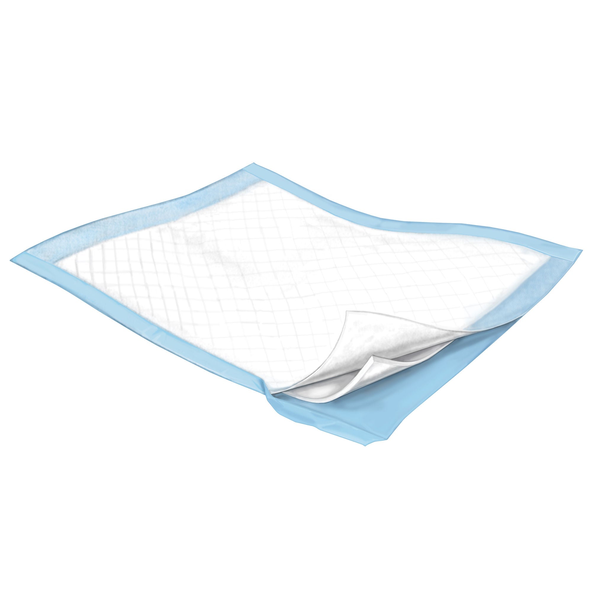 Cardinal - 7105A Disposable Underpad Simplicity™ Basic 17 X 24 Inch Fluff Light Absorbency
