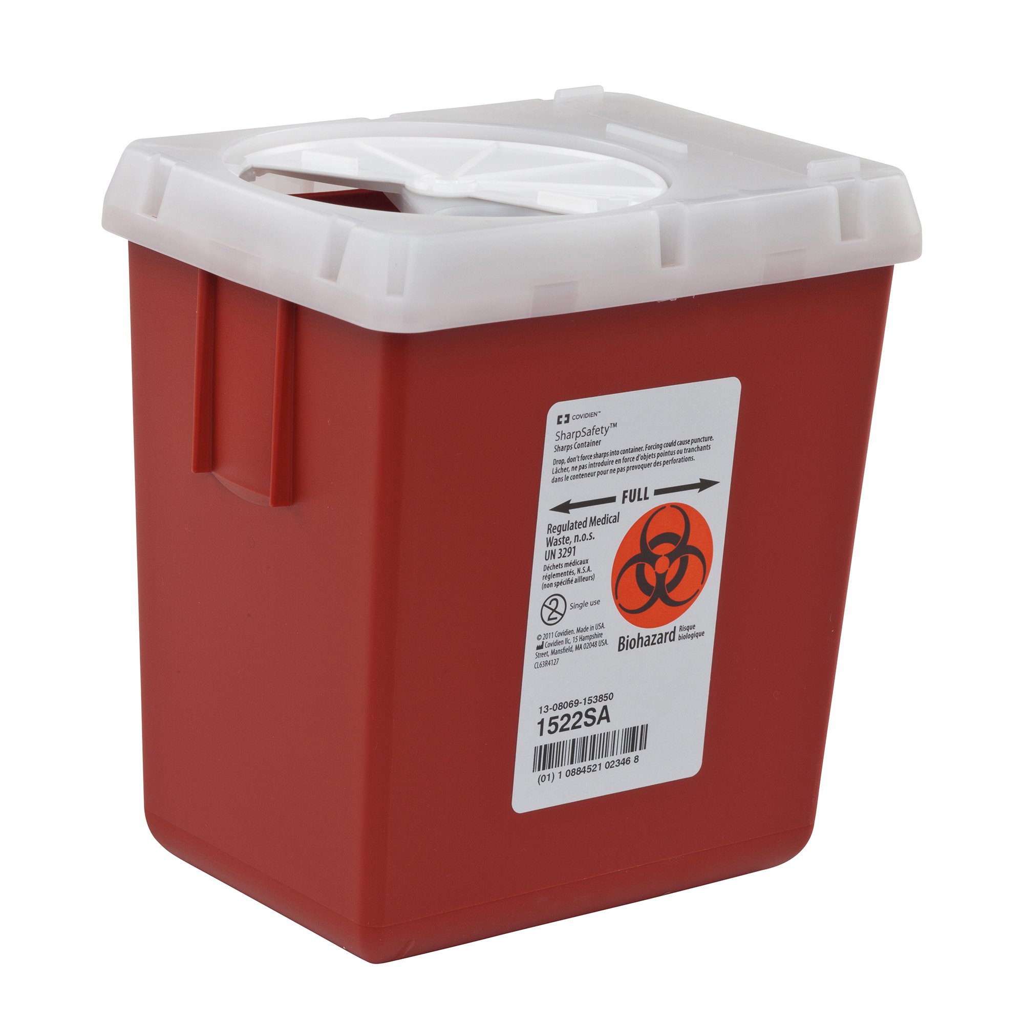 Cardinal - 1522SA AutoDrop™ Phlebotomy Sharps Container