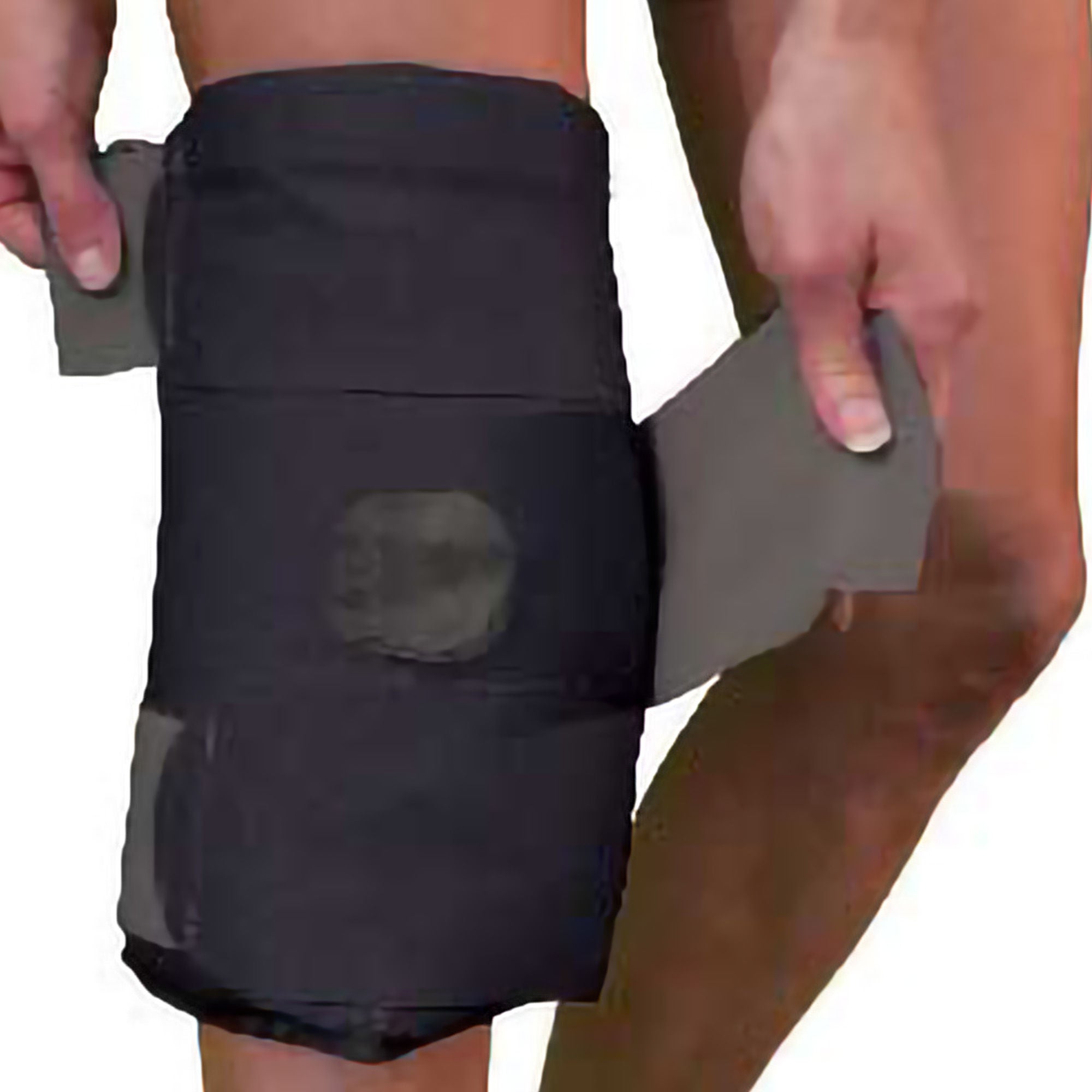 Professional Products - 01229-GEL-2-01 Cold Pack with Wrap Knee One Size Fits Most Fabric / Foam / Plastic / Gel Reusable