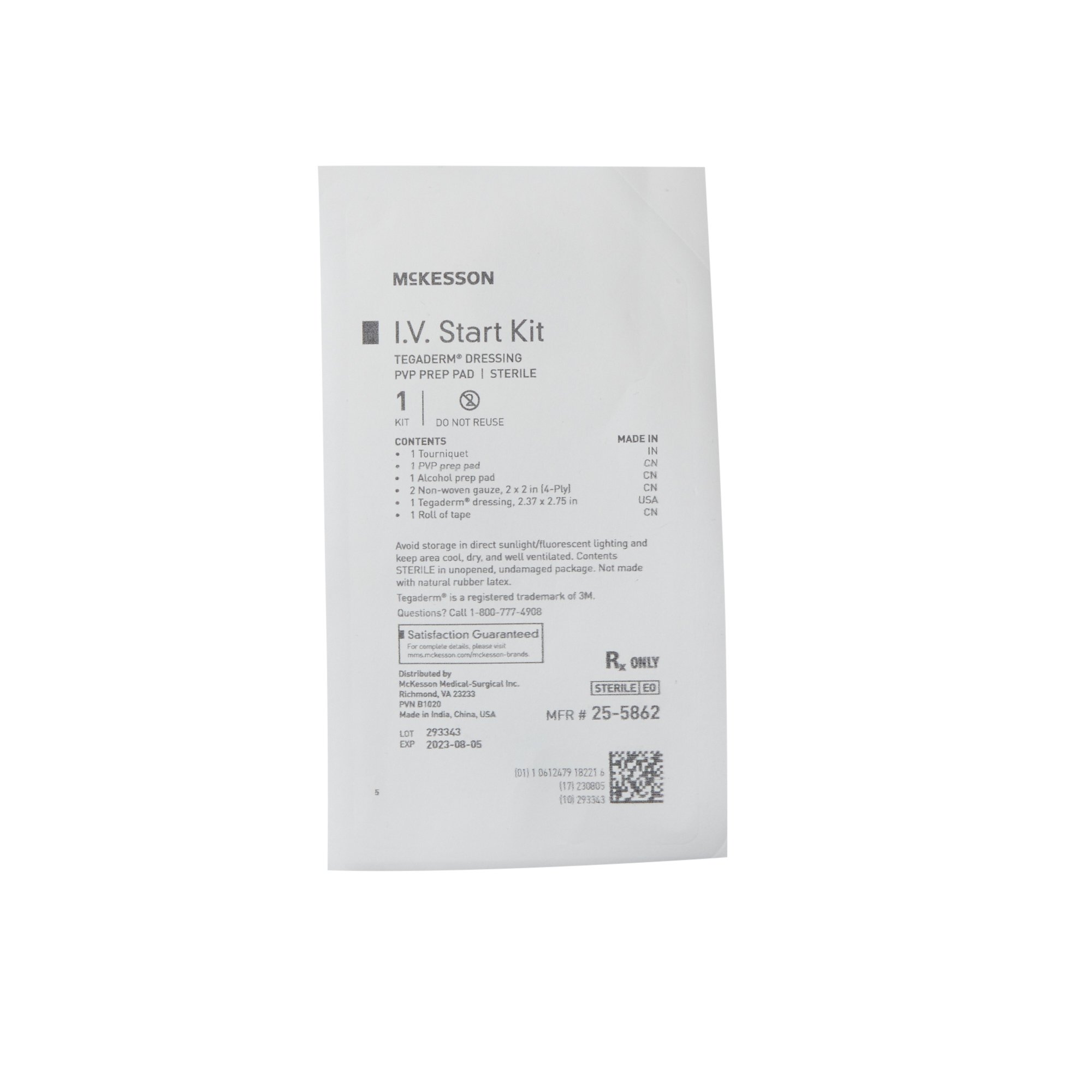 McKesson Brand - 25-5862 McKesson IV Start Kit