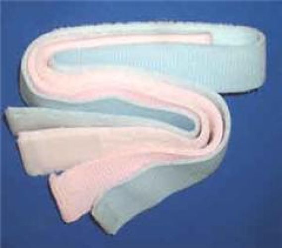 Sun Med - 4425FAO Fetal Monitor Belt Cardinal 1-1/2 X 48 Inch Hook and Loop Blue / Pink Reusable