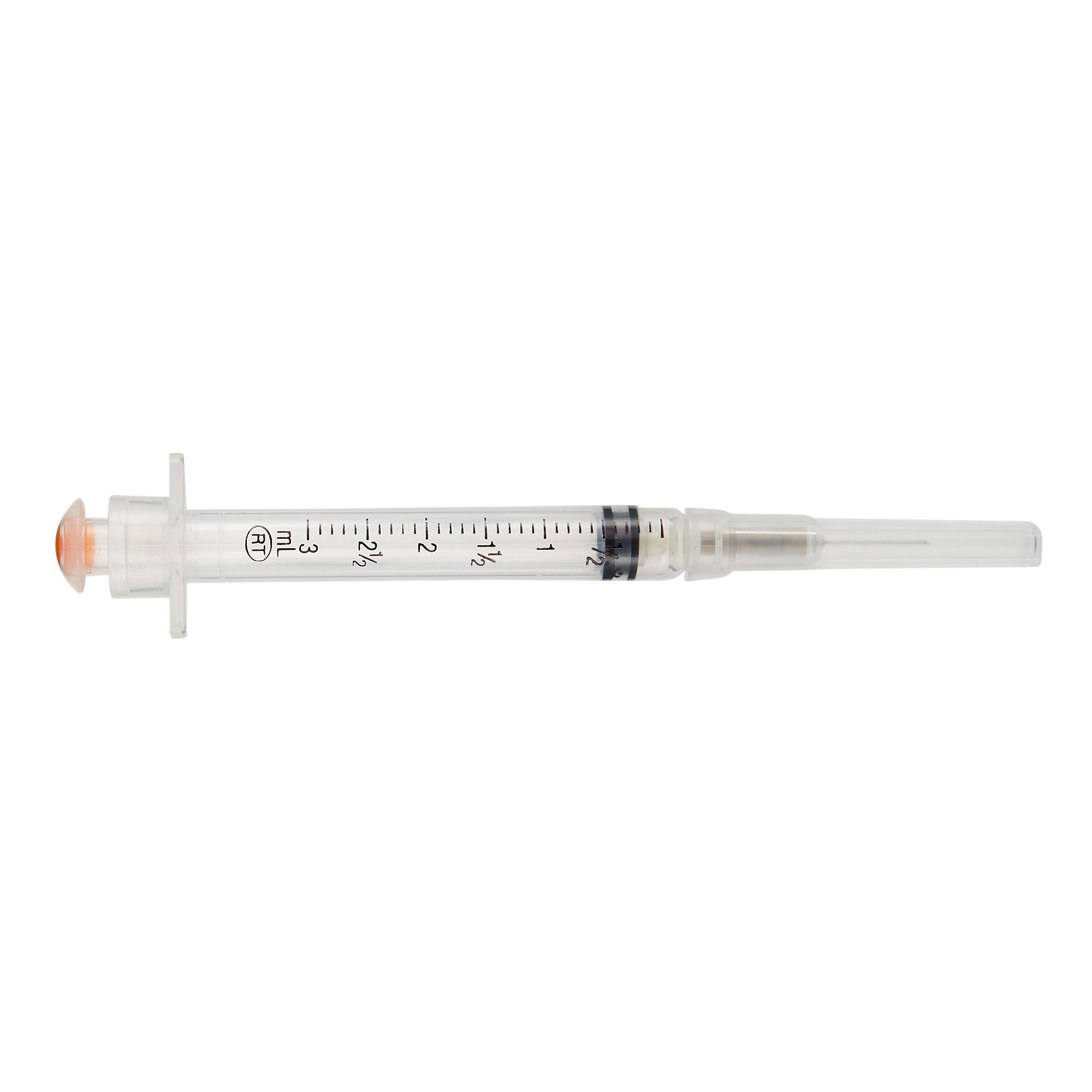 Retractable Technologies 10301 - VanishPoint® 3 mL Syringe with Hypodermic Needle, 25 Gauge, 5/8 Inch - 1/Each, 100/Box, 600/Case