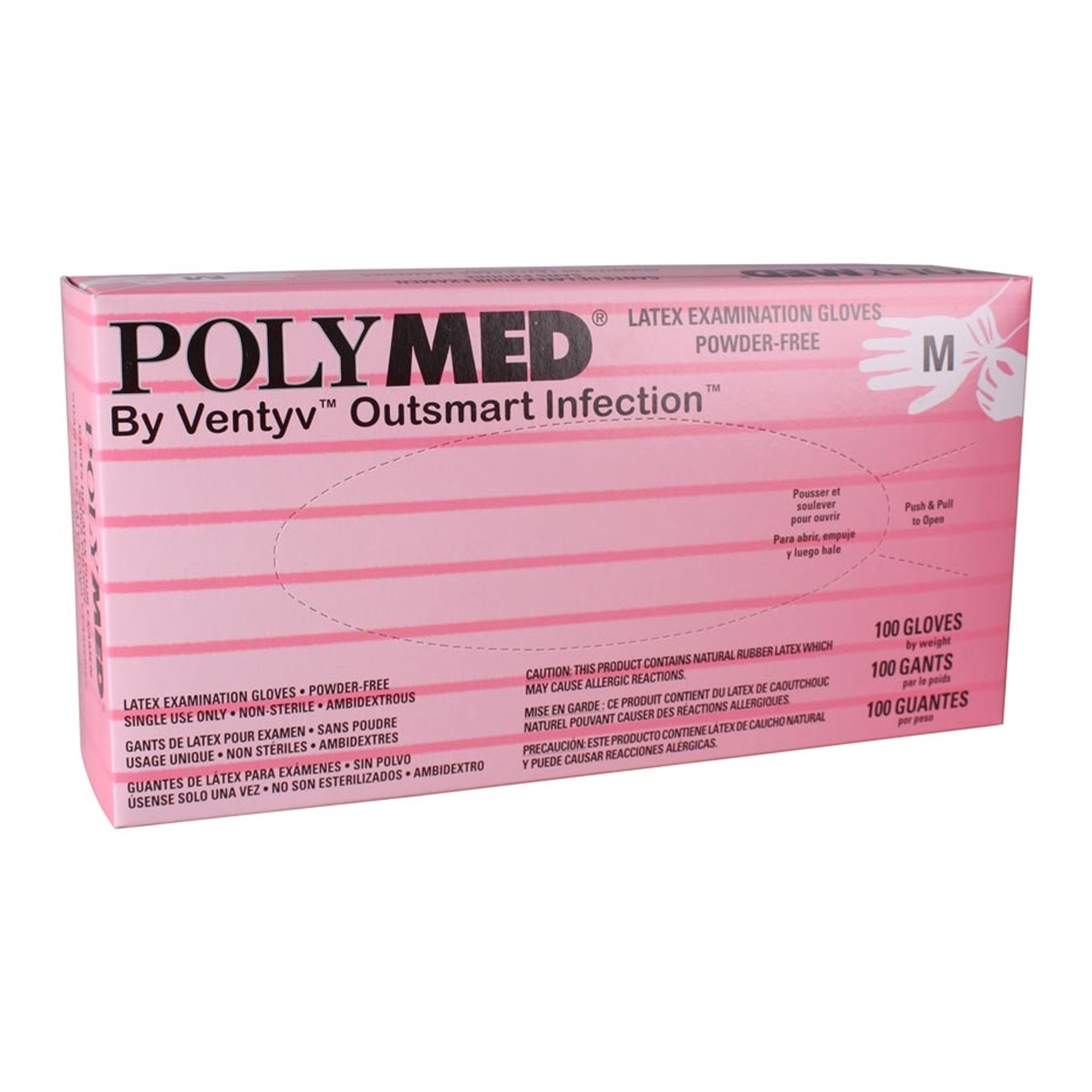 Ventyv - PM103 Polymed® Latex Exam Glove