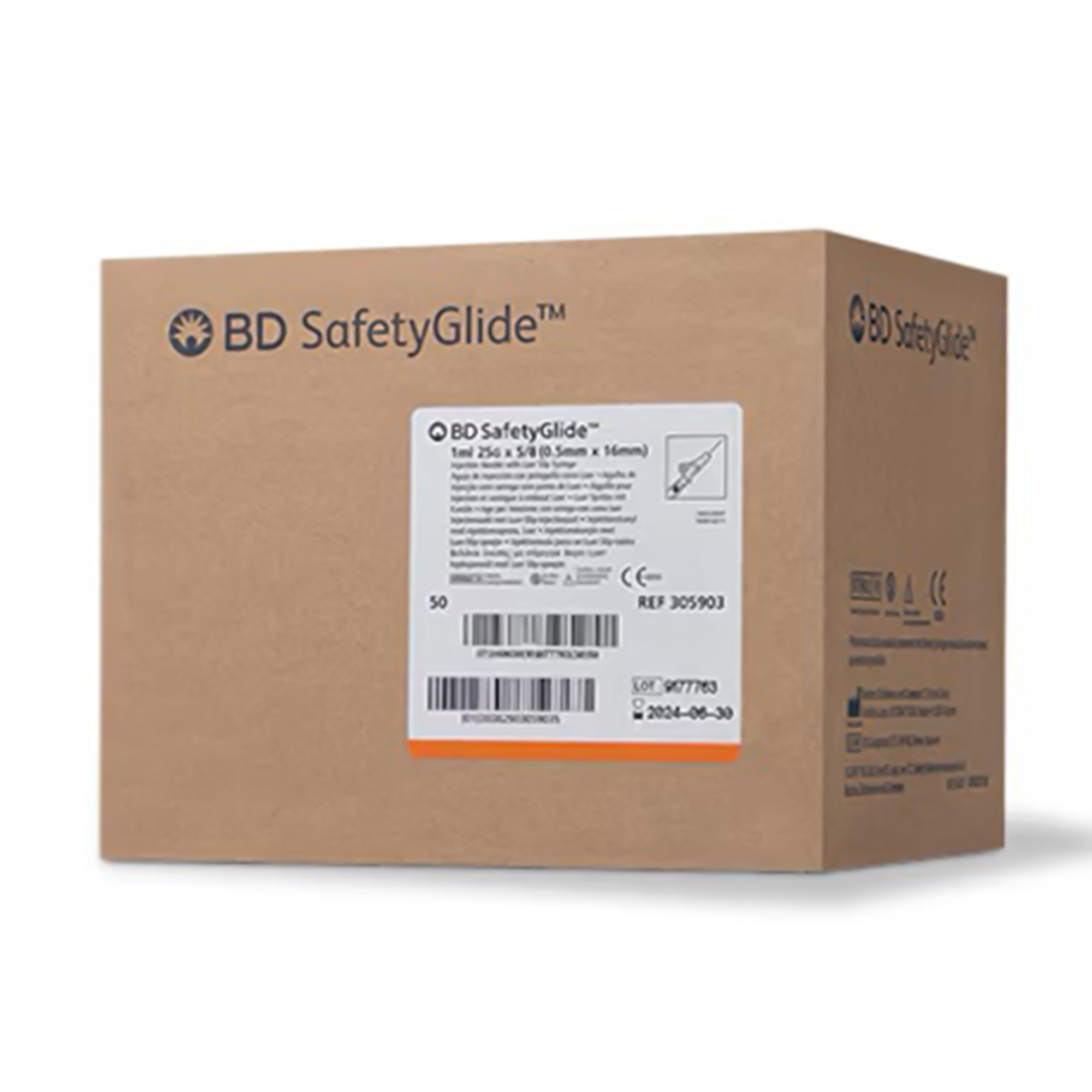 BD - 305903 SafetyGlide™ Syringe with Hypodermic Needle
