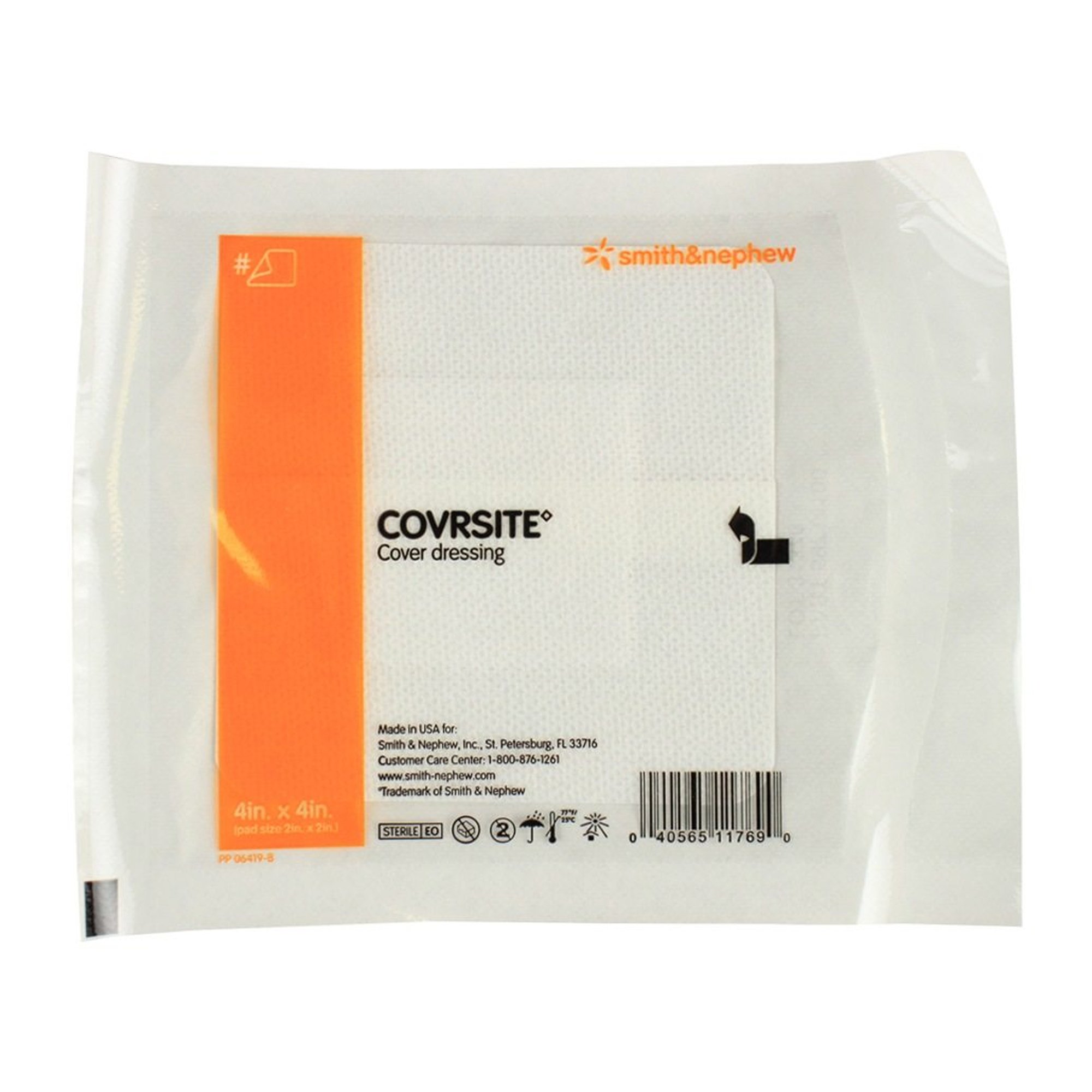 Smith & Nephew 59714100 - Covrsite Composite Dressing, 4 x 4 Inch - 1/Each, 30/Box, 300/Case