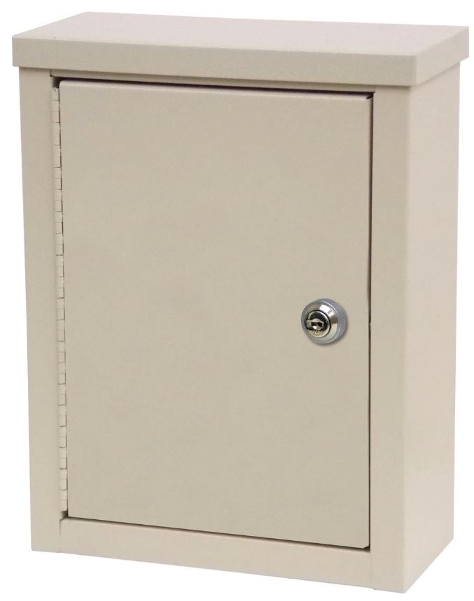 Omnimed - 291609-BG Wall Cabinet Wall Mount Steel Without Drawers 1 Shelf Keyed Lock