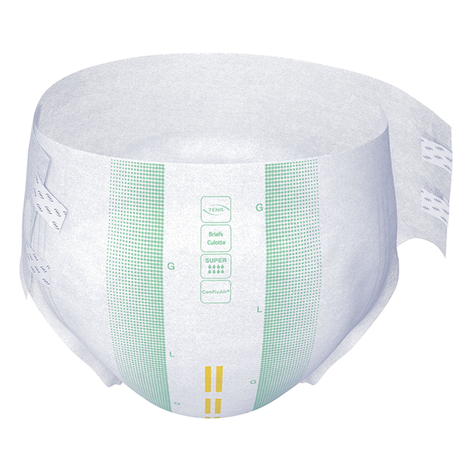 Essity HMS North America Inc 67501 - Tena Super Incontinence Briefs, Absorbent, Odor Control - 28/Bag
