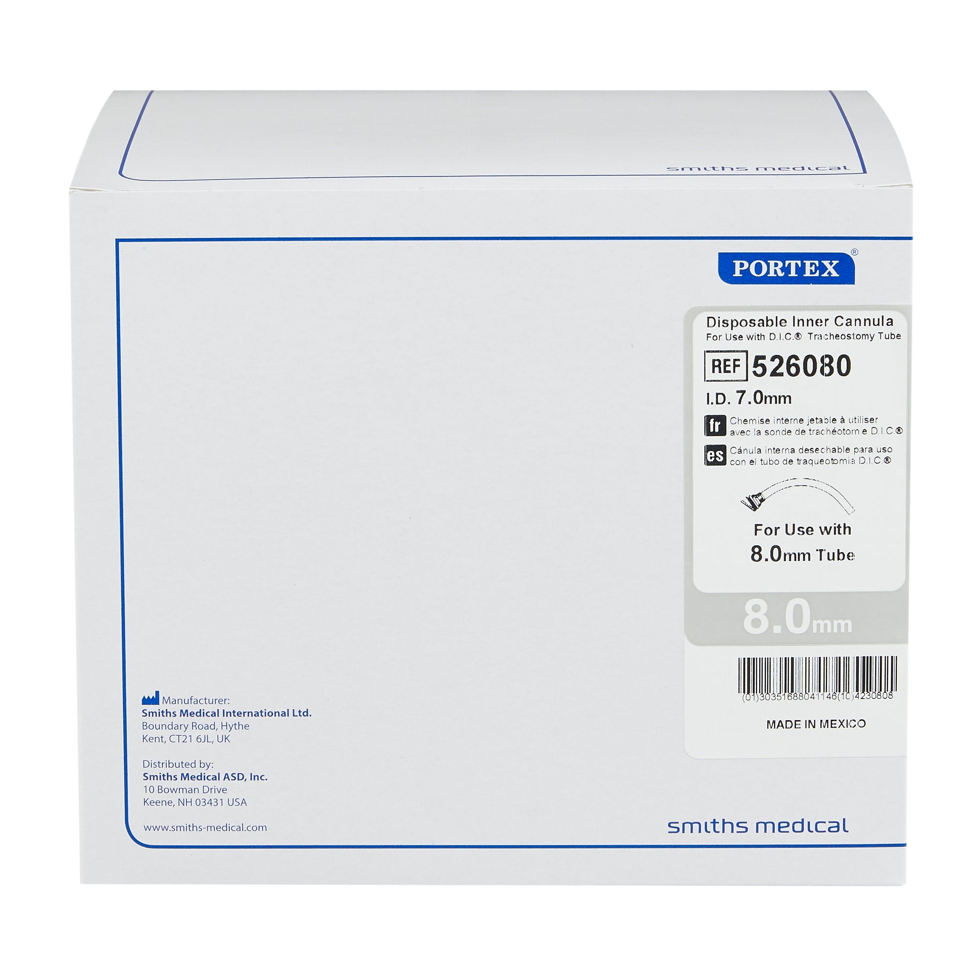 ICU Medical FKA Smiths Medical - 526080 Spare Inner Cannula Flex D.I.C®