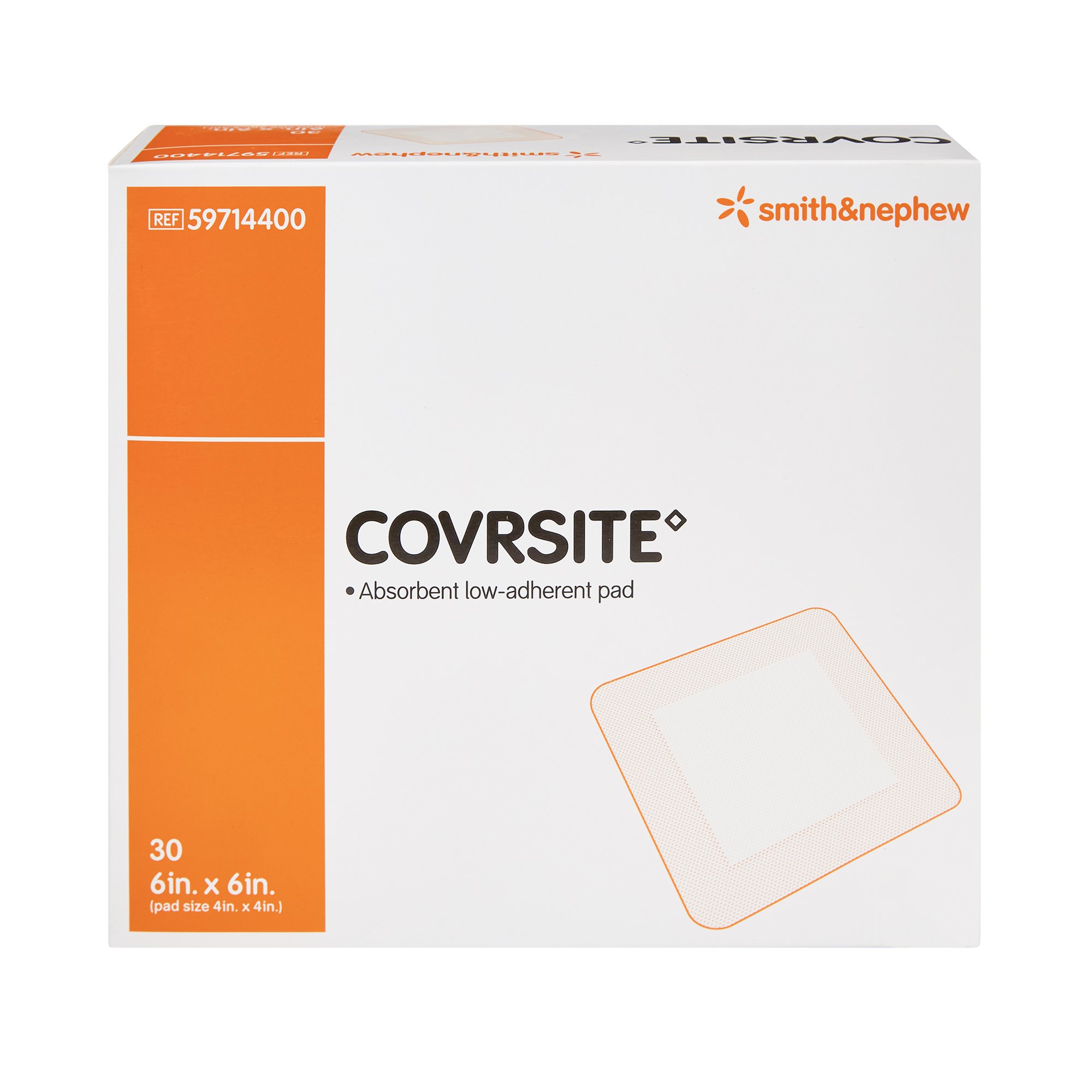 Smith & Nephew 59714400 - Covrsite Composite Dressing, 6 x 6 Inch - 1/Each, 30/Box, 300/Case