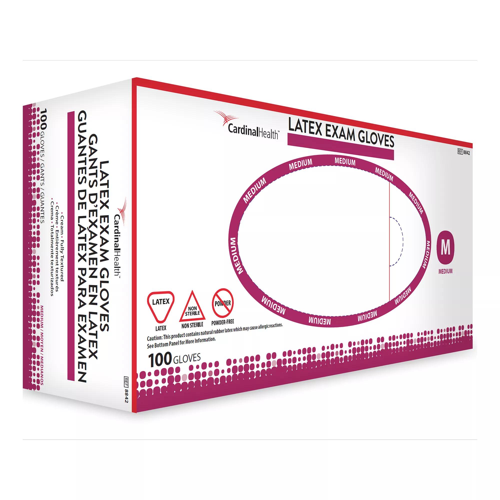 Cardinal - 8841 Positive Touch® Latex Exam Glove