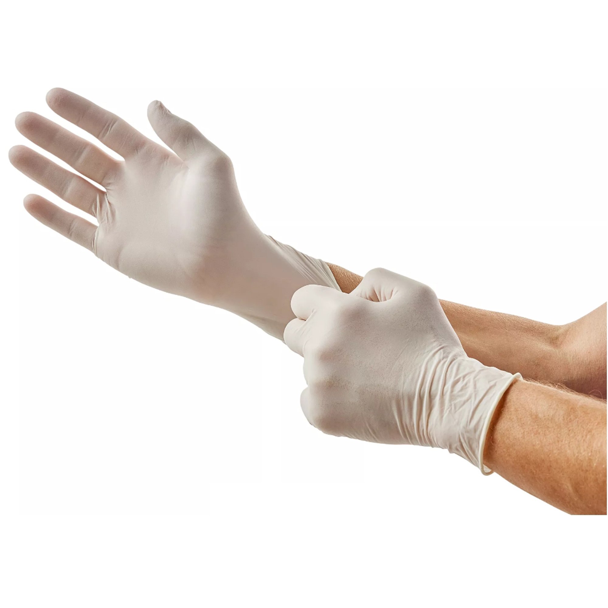 Cardinal 8842 - Positive Touch® Latex Exam Glove, Medium, Ivory - 100/Box, 1000/Case