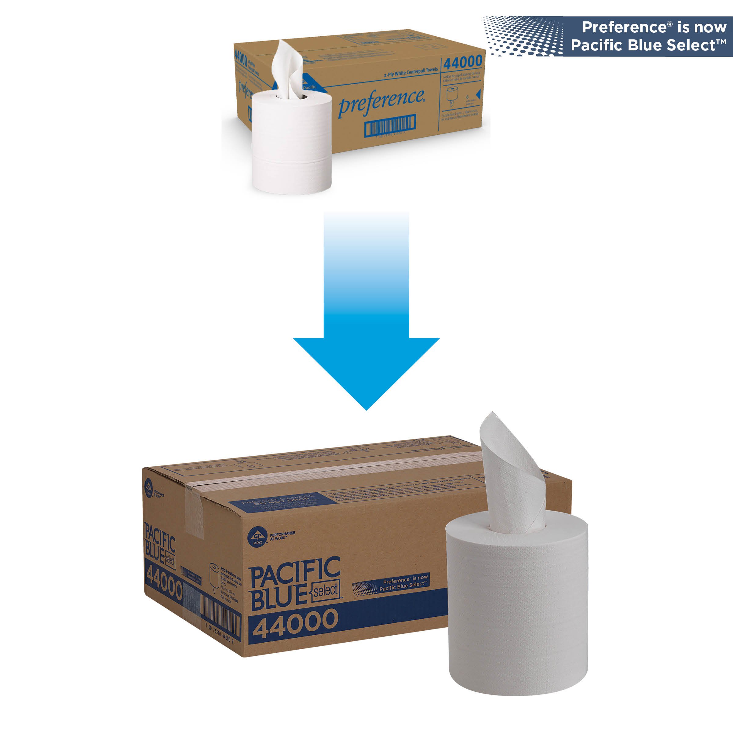 Georgia-Pacific Consumer Products LP - 44000 Pacific Blue Select™ Paper Towel