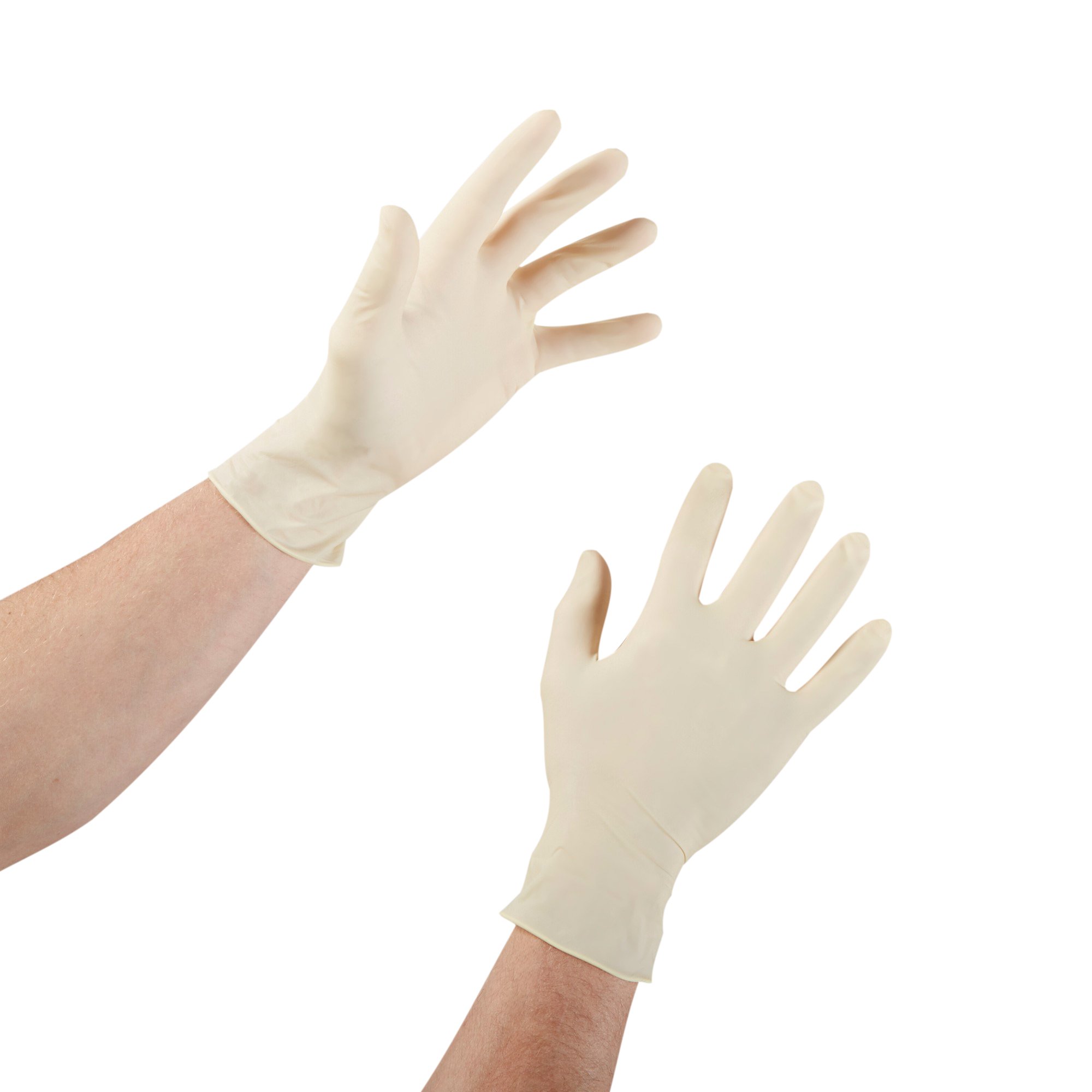 McKesson Brand 14-316 - McKesson Confiderm® Latex Exam Glove, Medium, Ivory - 100/Box, 1000/Case