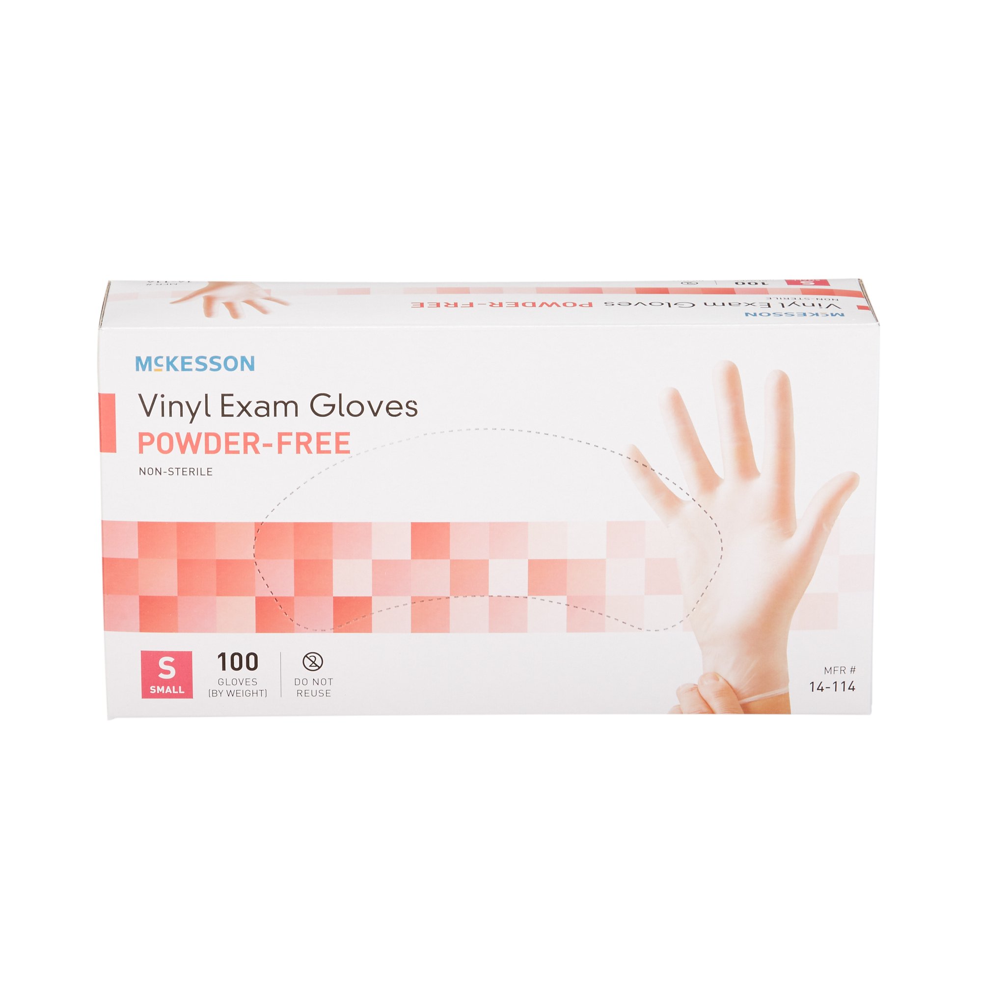 McKesson Brand - 14-114 McKesson Vinyl Exam Glove