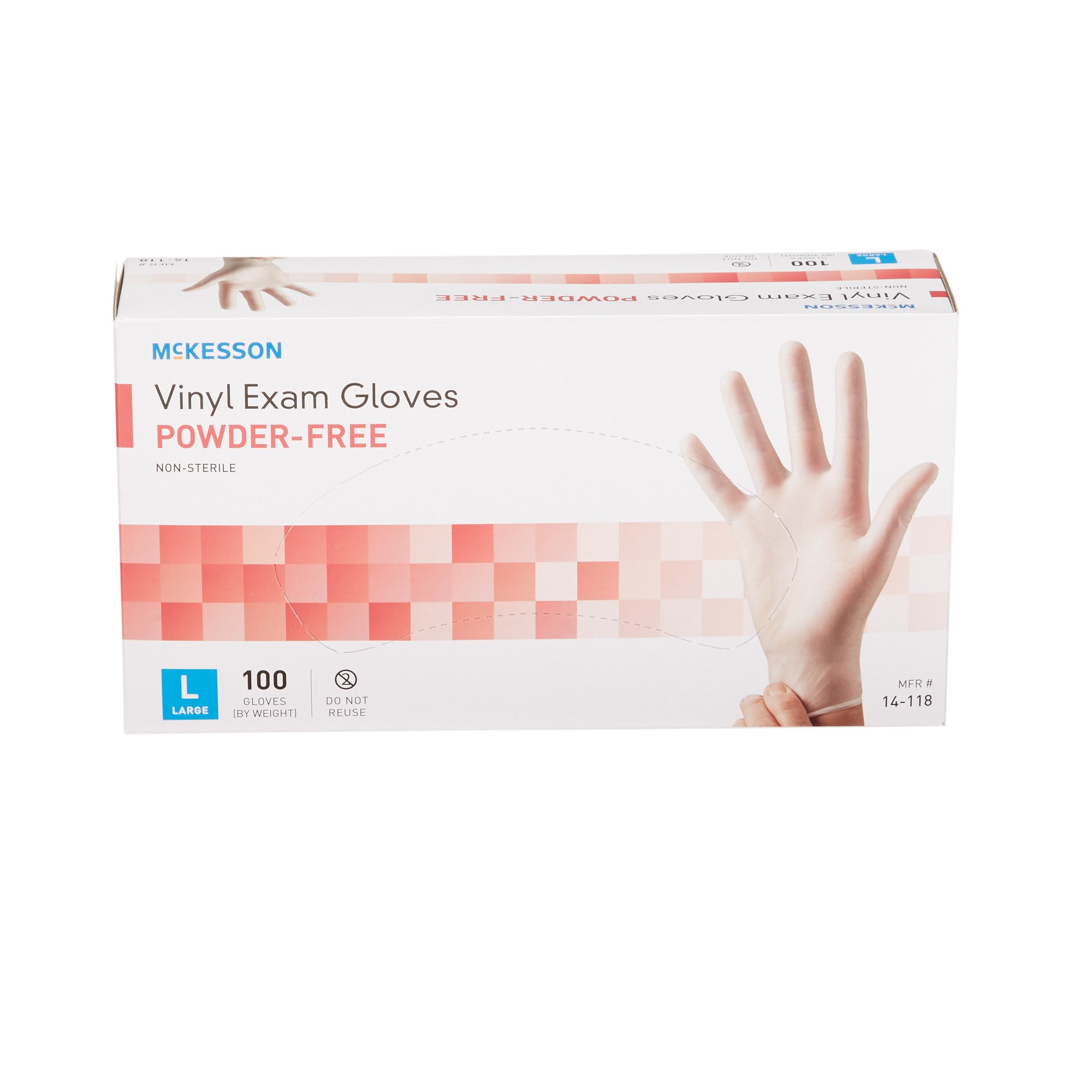 McKesson Brand - 14-118 McKesson Vinyl Exam Glove