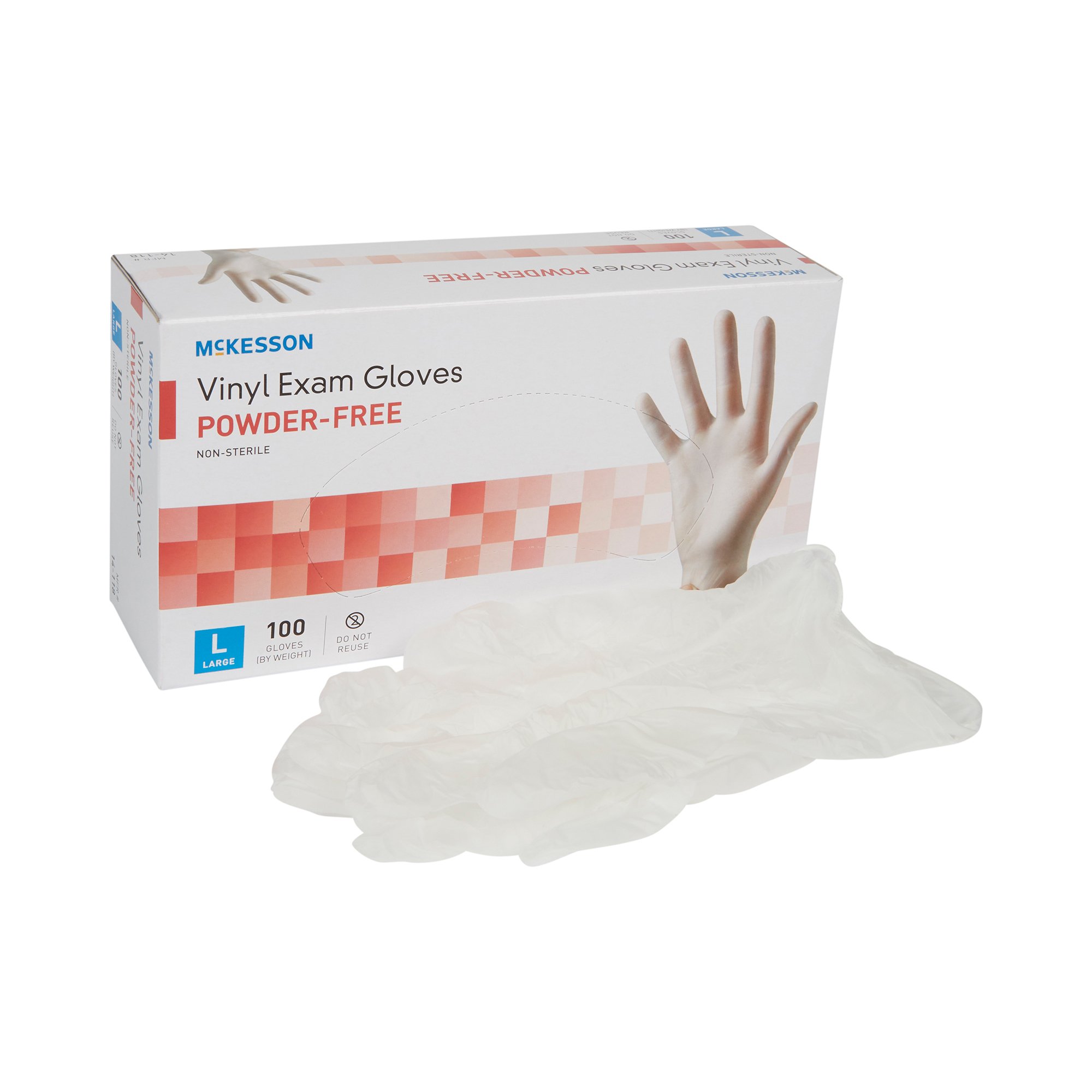 McKesson Brand - 14-118 McKesson Vinyl Exam Glove