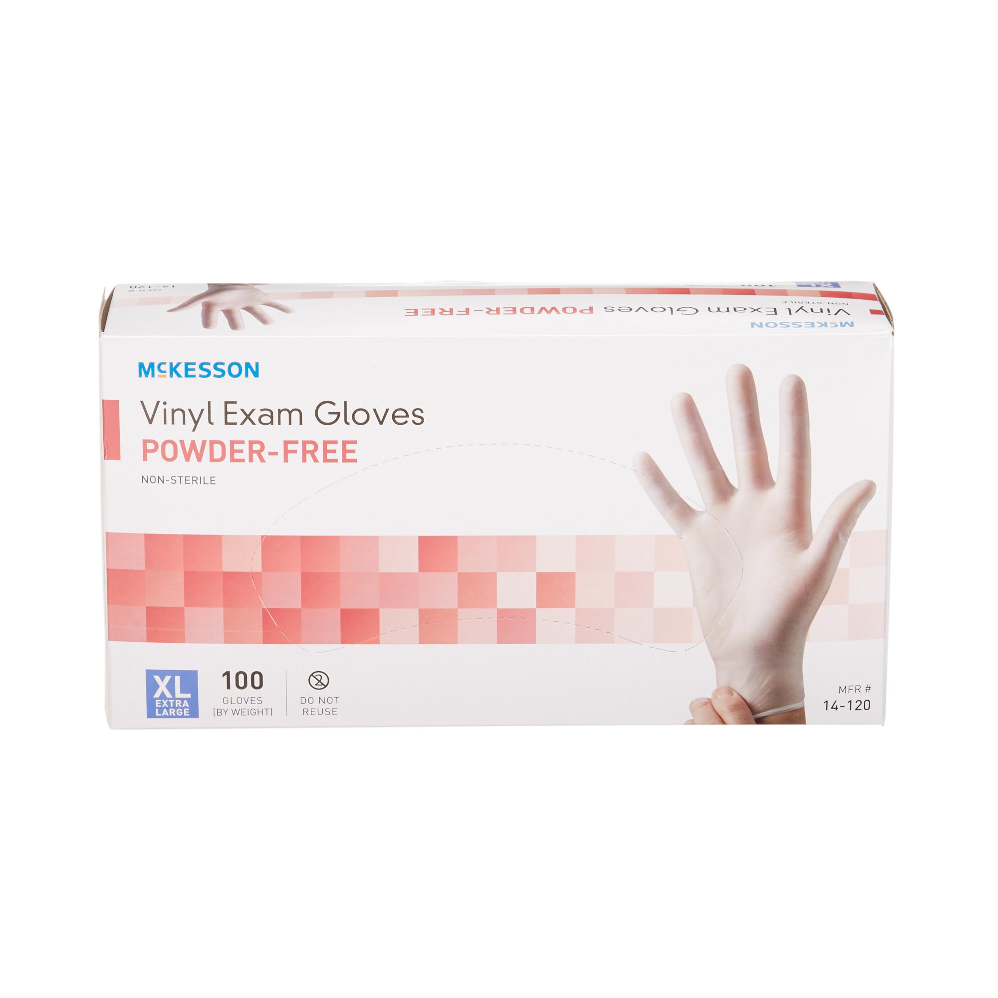 McKesson Brand - 14-120 McKesson Vinyl Exam Glove