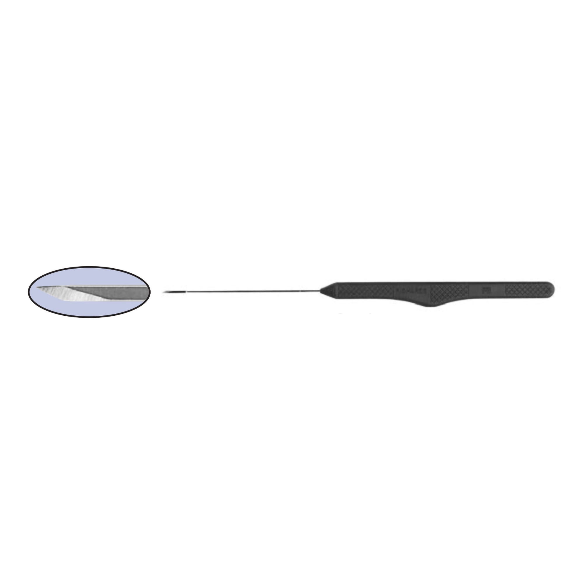 Olympus America Inc - 130716 Myringotomy Knife Gyrus Stainless Steel / Plastic Flat Handle Sterile Disposable