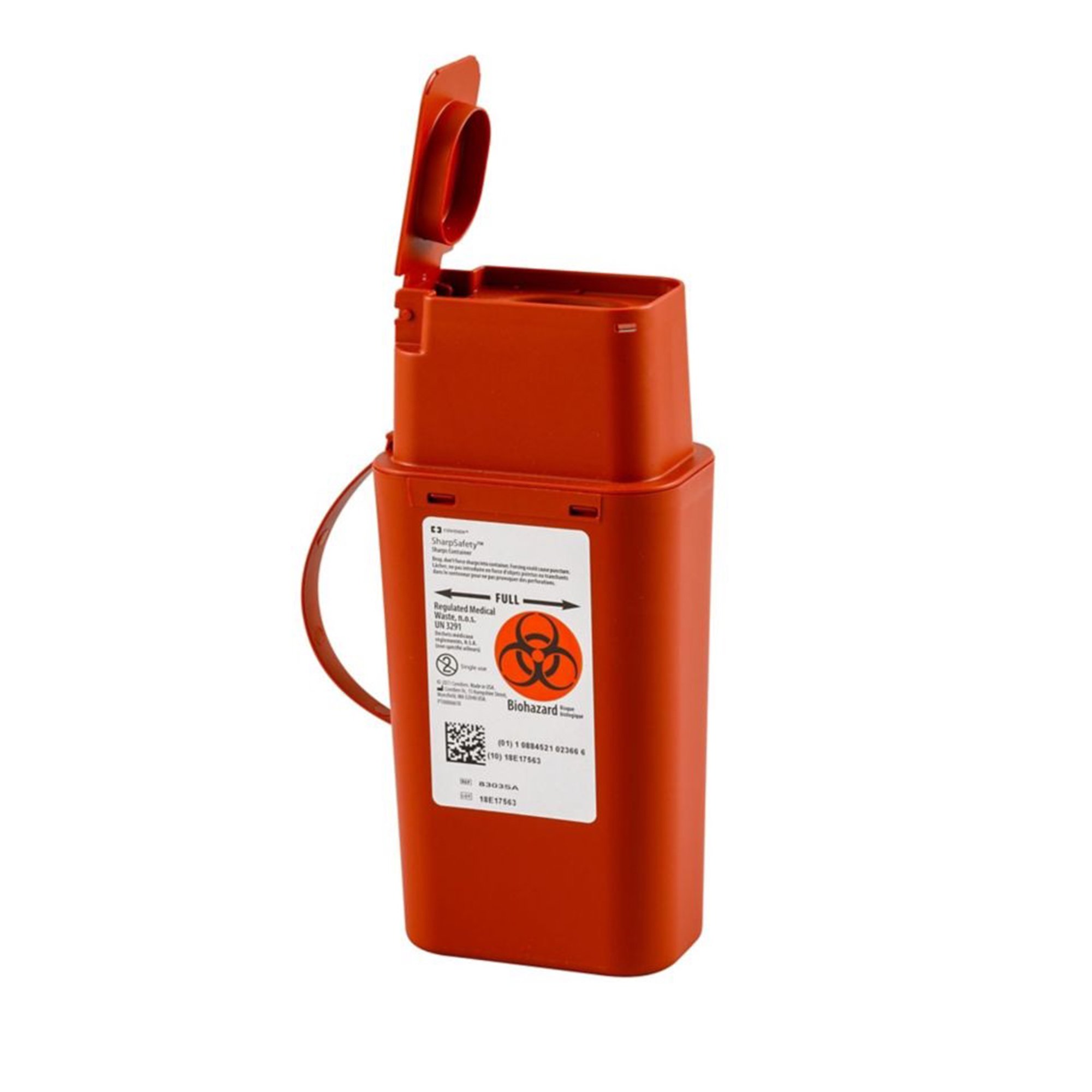 Cardinal - 8303SA SharpSafety™ Sharps Transport Container