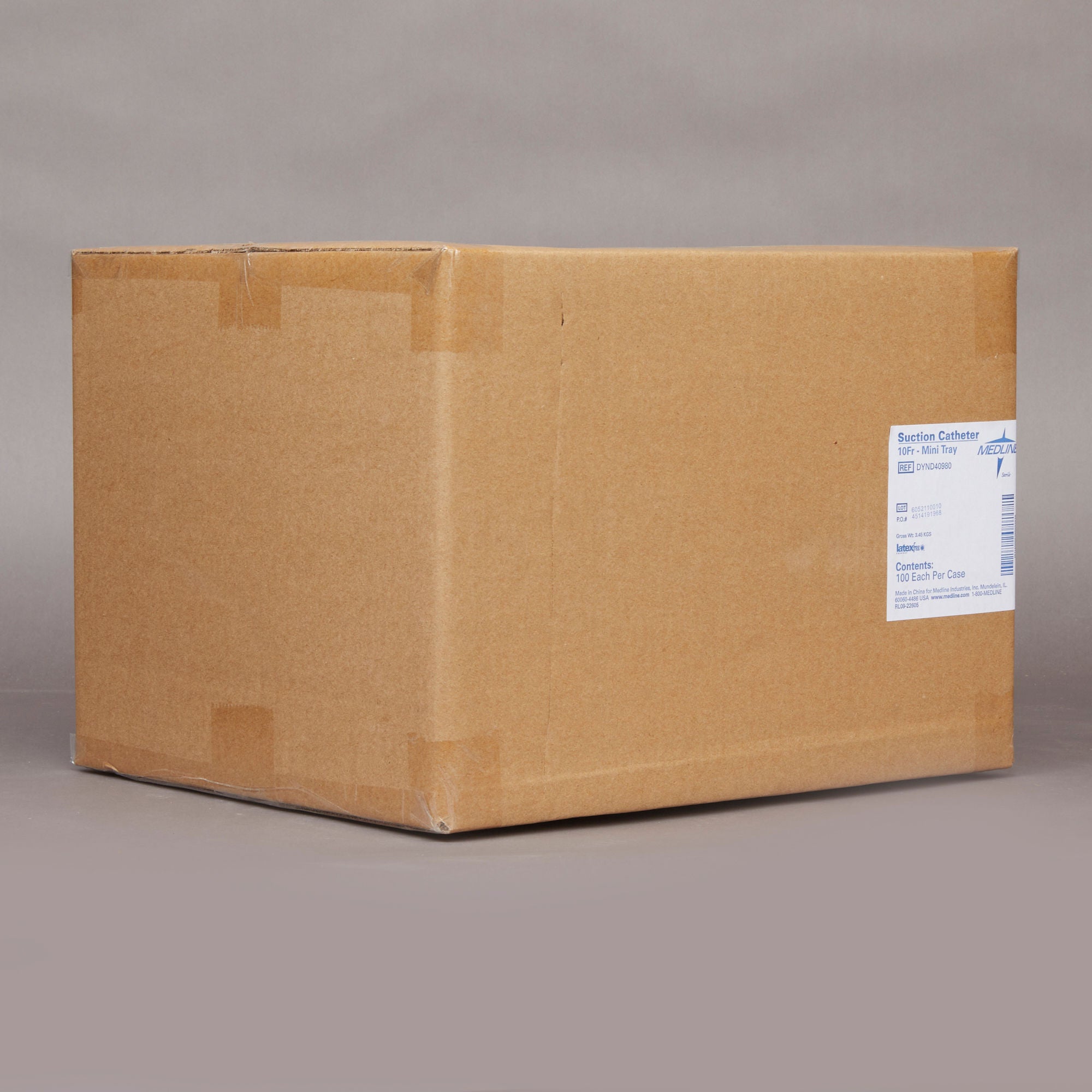 Medline - DYND40980 Suction Catheter Kit Medline 10 Fr. Whistle Tip