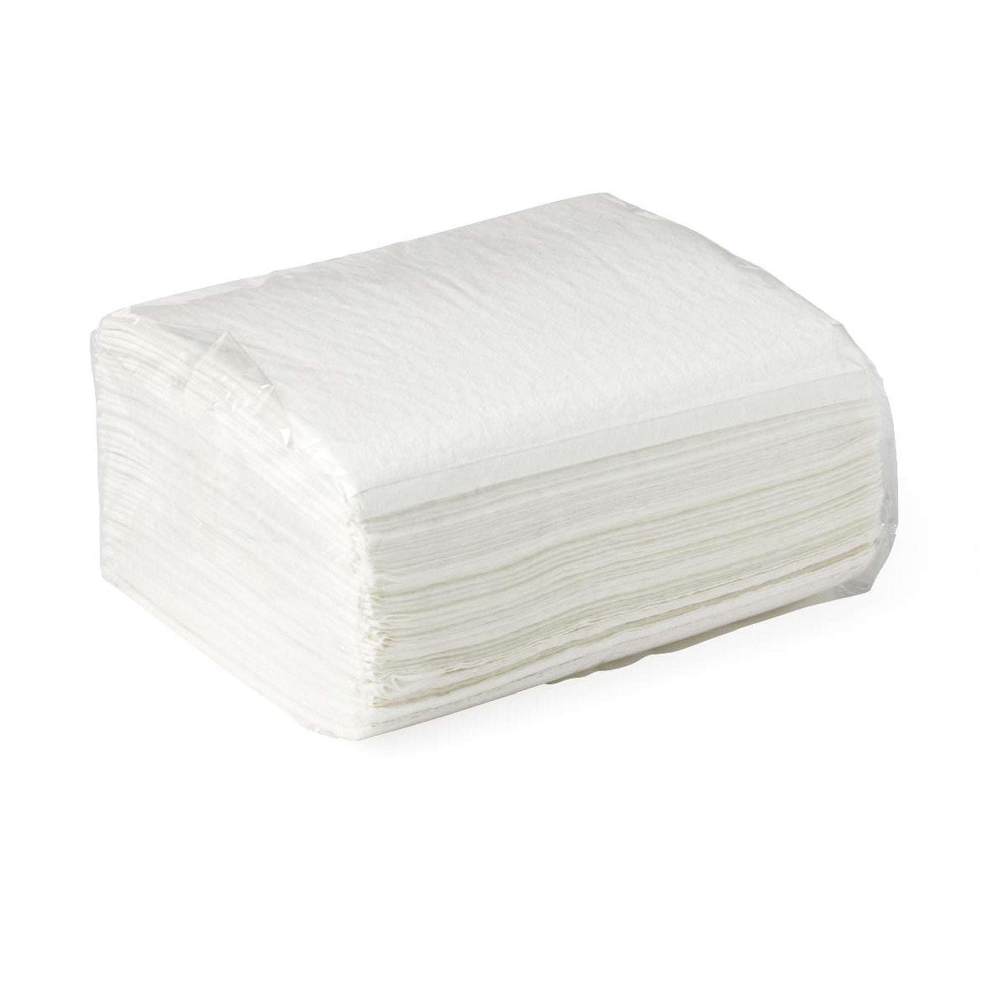 Medline - NON260506 Washcloth Medline 10 X 13 Inch White Disposable
