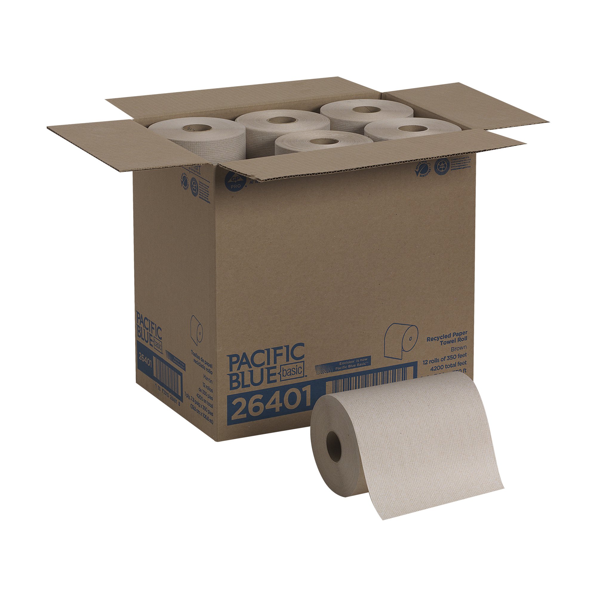 Georgia-Pacific Consumer Products LP - 26401 Pacific Blue Basic™ Brown Paper Towel