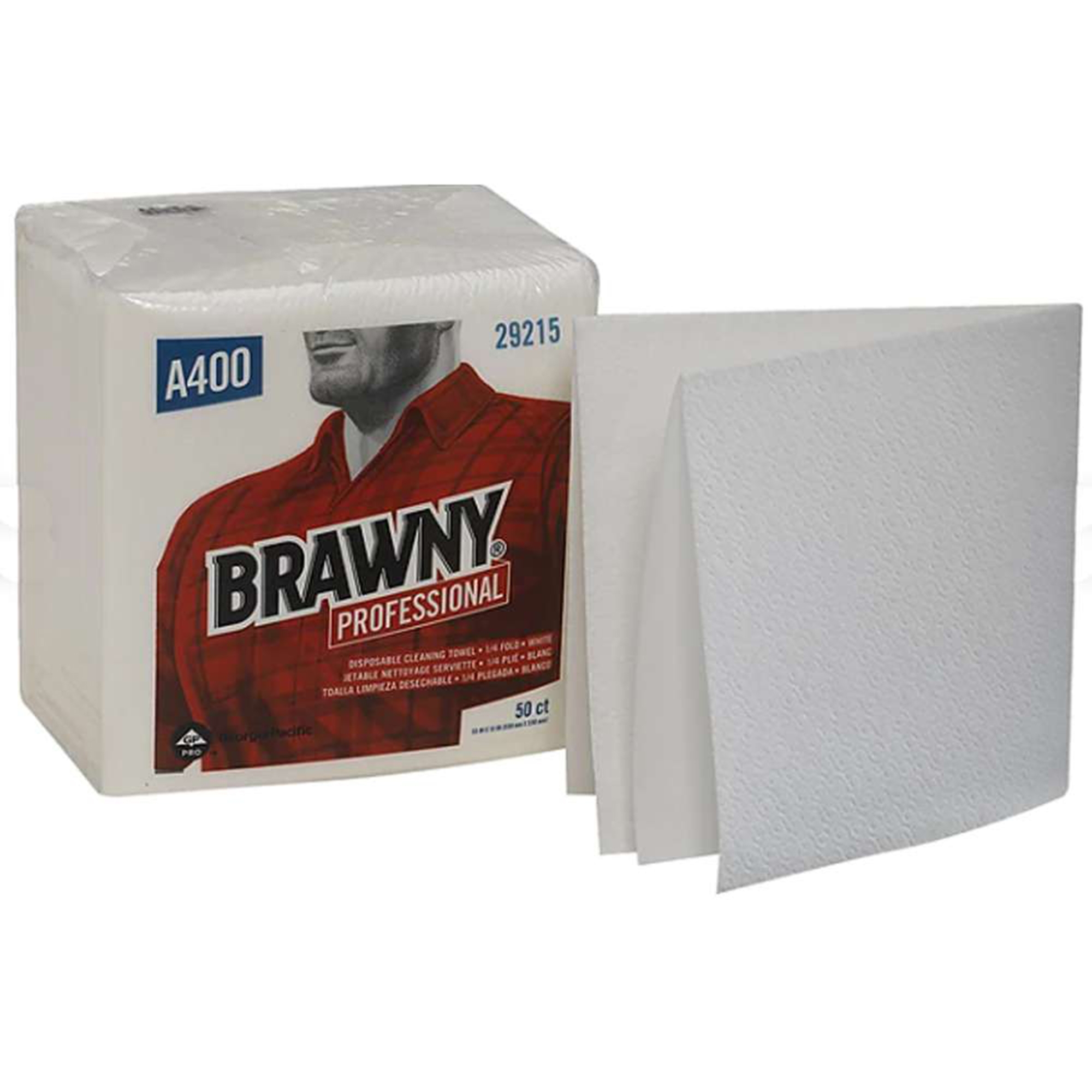 Georgia-Pacific Consumer Products LP - 29215 Brawny® Professional Disposable Cleaning Towel