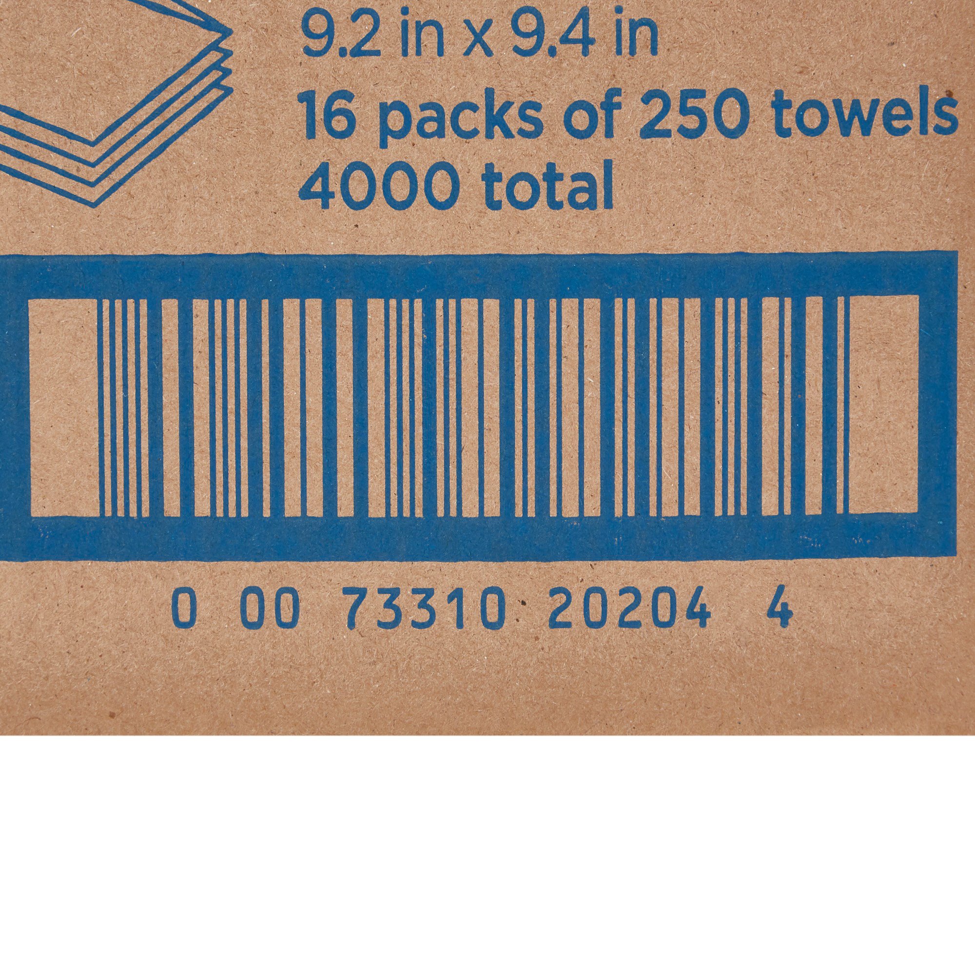 Georgia-Pacific Consumer Products LP 20204 - Pacific Blue Basic™ Multi-Fold Paper Towel, 250 per Pack - 1/Pack, 16/Case