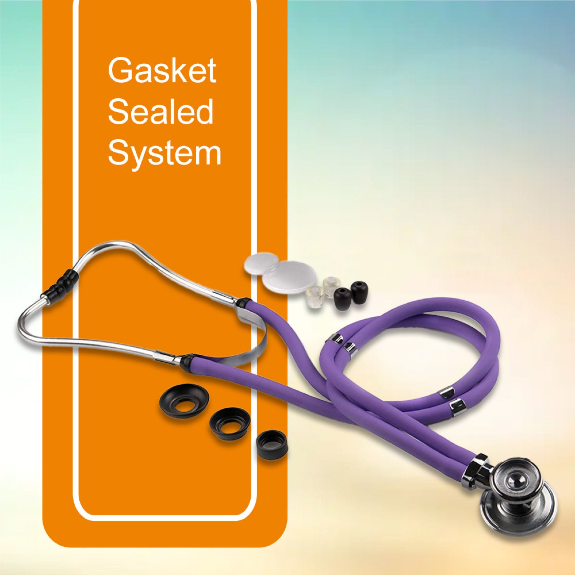 McKesson Brand - 01-641LVGM McKesson Lumeon Sprague Rappaport Stethoscope Double Lumen Lavender 641LVGM