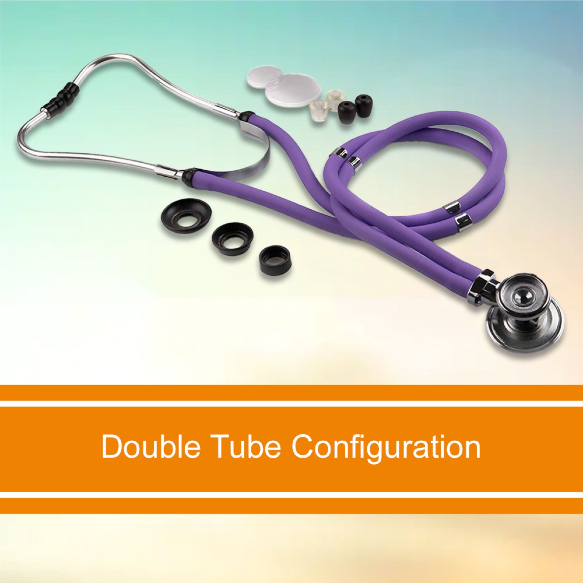 McKesson Brand - 01-641LVGM McKesson Lumeon Sprague Rappaport Stethoscope Double Lumen Lavender 641LVGM