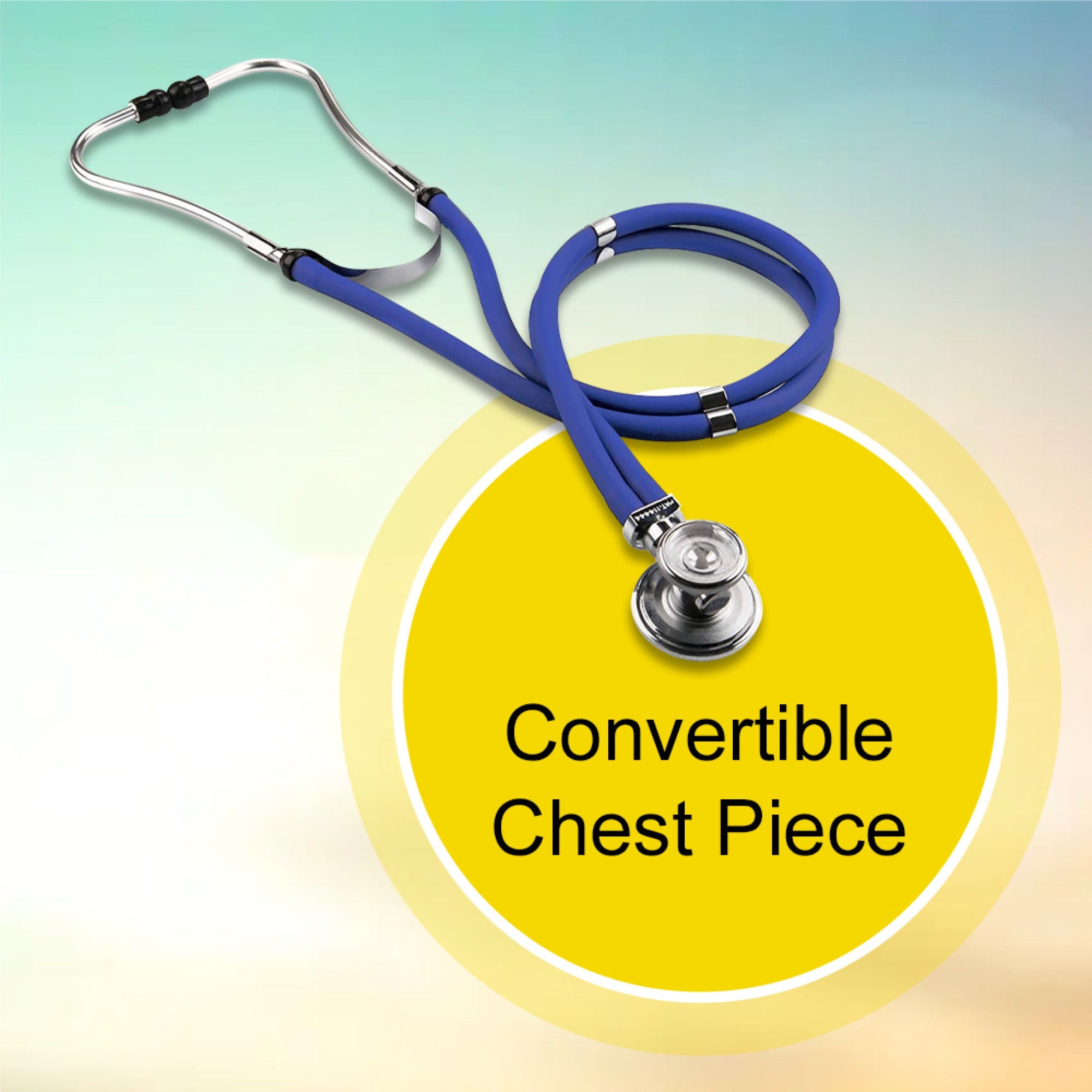 McKesson Brand - 01-641RBGM McKesson Lumeon Sprague Rappaport Stethoscope Double Lumen Royal Blue 641RBGM
