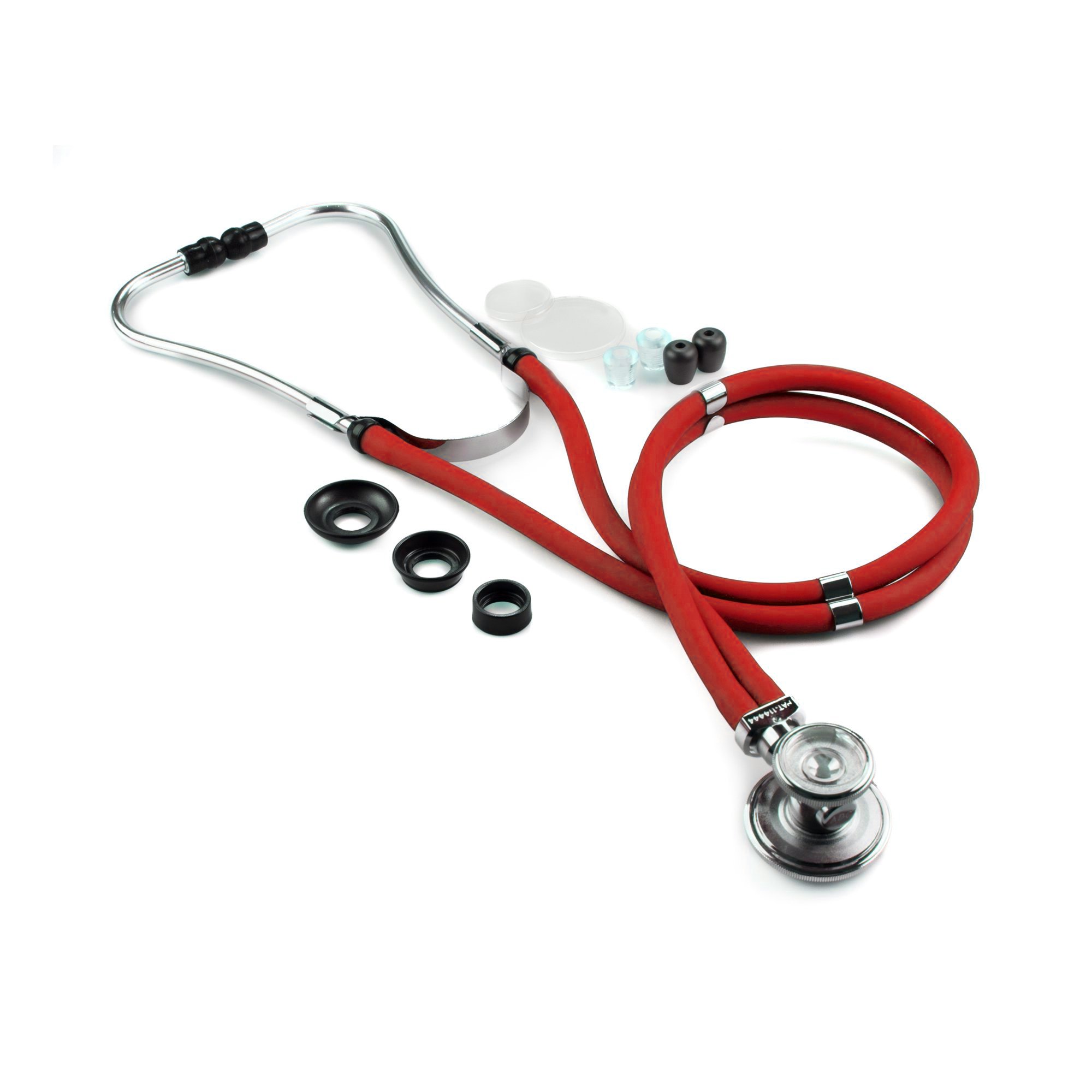 McKesson Brand 01-641RGM - McKesson LUMEON Sprague Rappaport Stethoscope Double Lumen Red 641RGM - 1/Each