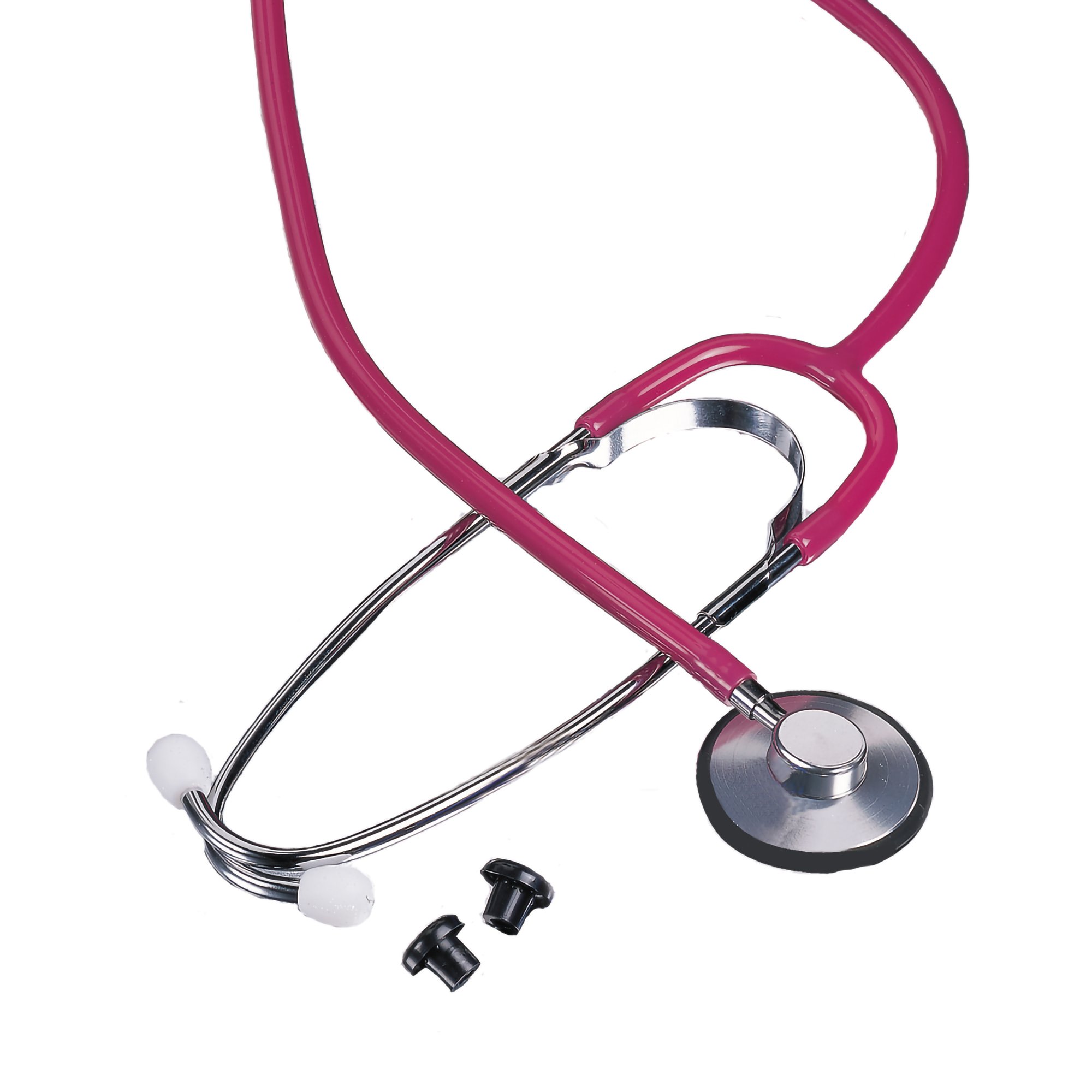McKesson Brand 01-660BKGM - McKesson Classic Stethoscope, Black Tubing - 1/Each