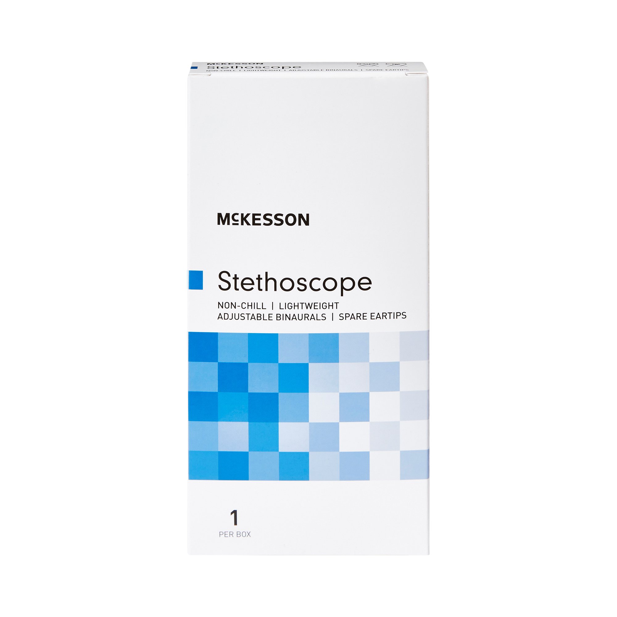 McKesson Brand 01-660RBGM - McKesson Classic Stethoscope, Royal Blue Tubing - 1/Each
