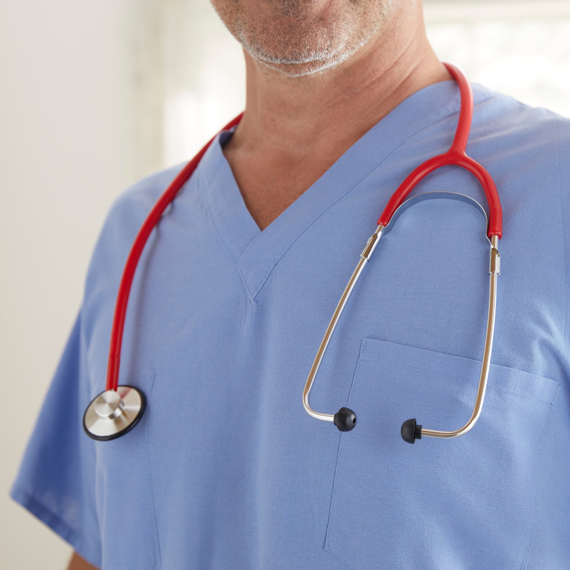 McKesson Brand 01-660RGM - McKesson Classic Stethoscope, Red - 1/Each