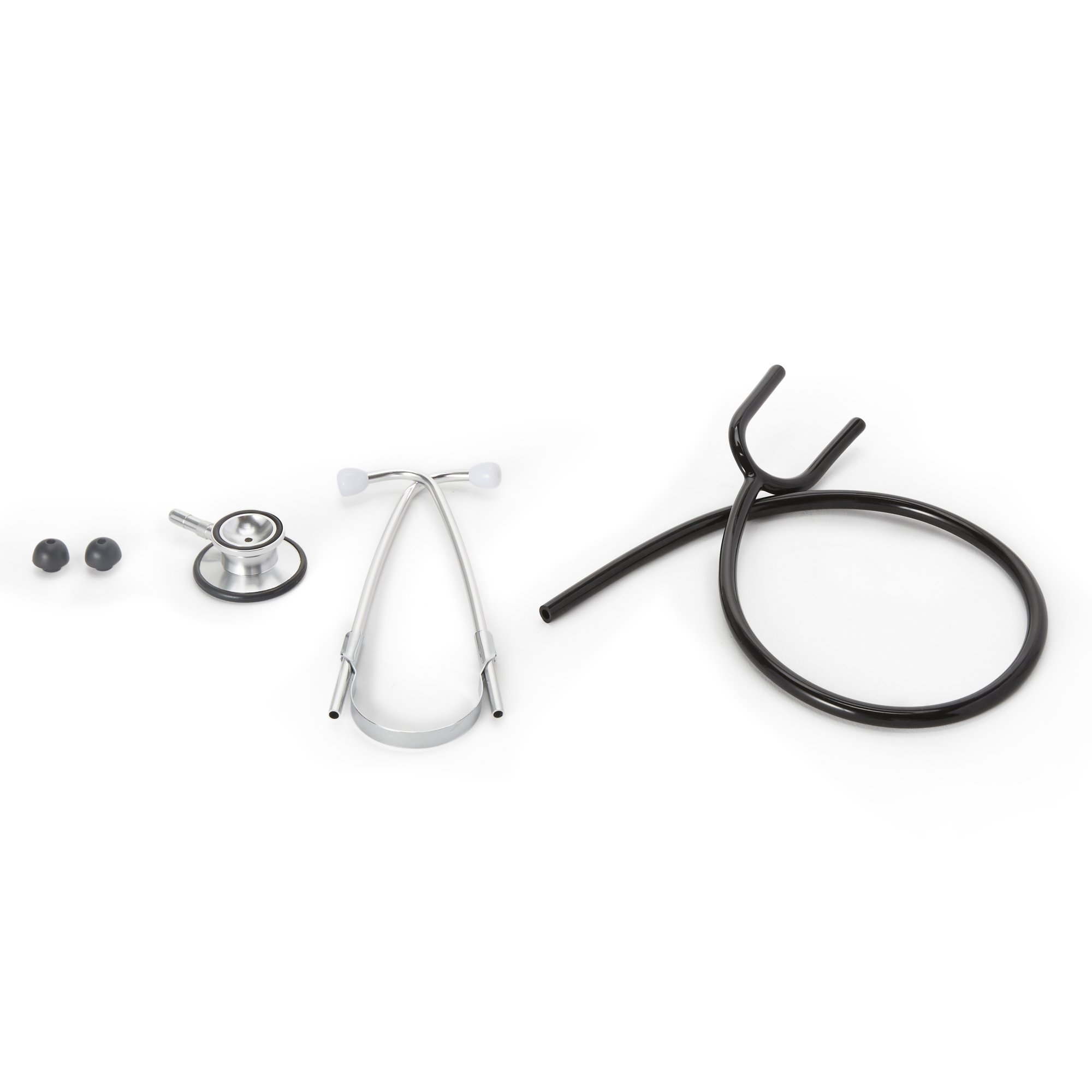 McKesson Brand 01-670BKGM - McKesson Classic Stethoscope, Black, 22" Tube - 1/Each