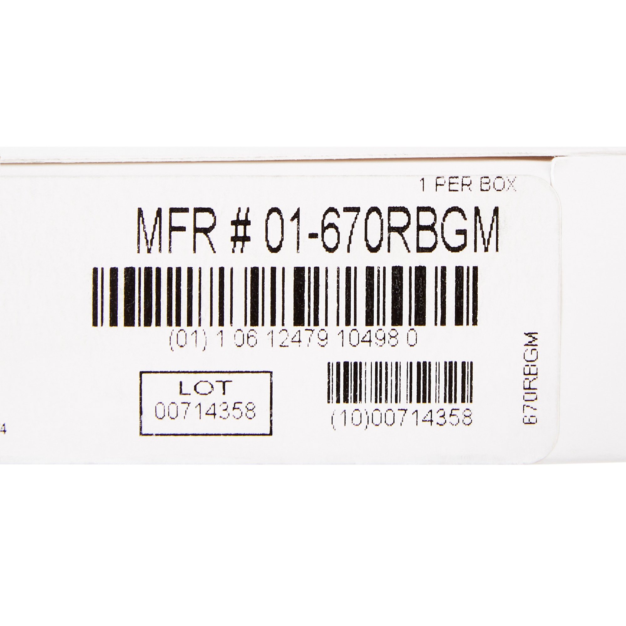 McKesson Brand 01-670RBGM - McKesson Classic Stethoscope - 1/Each