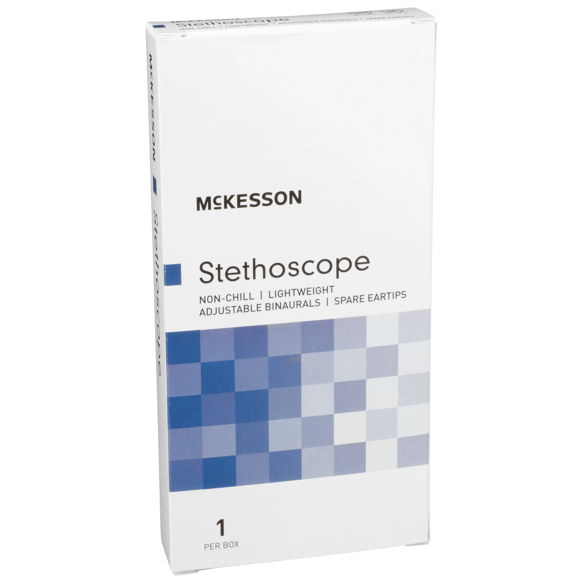 McKesson Brand 01-670RGM - McKesson Classic Dual Head Stethoscope, Red - 1/Each
