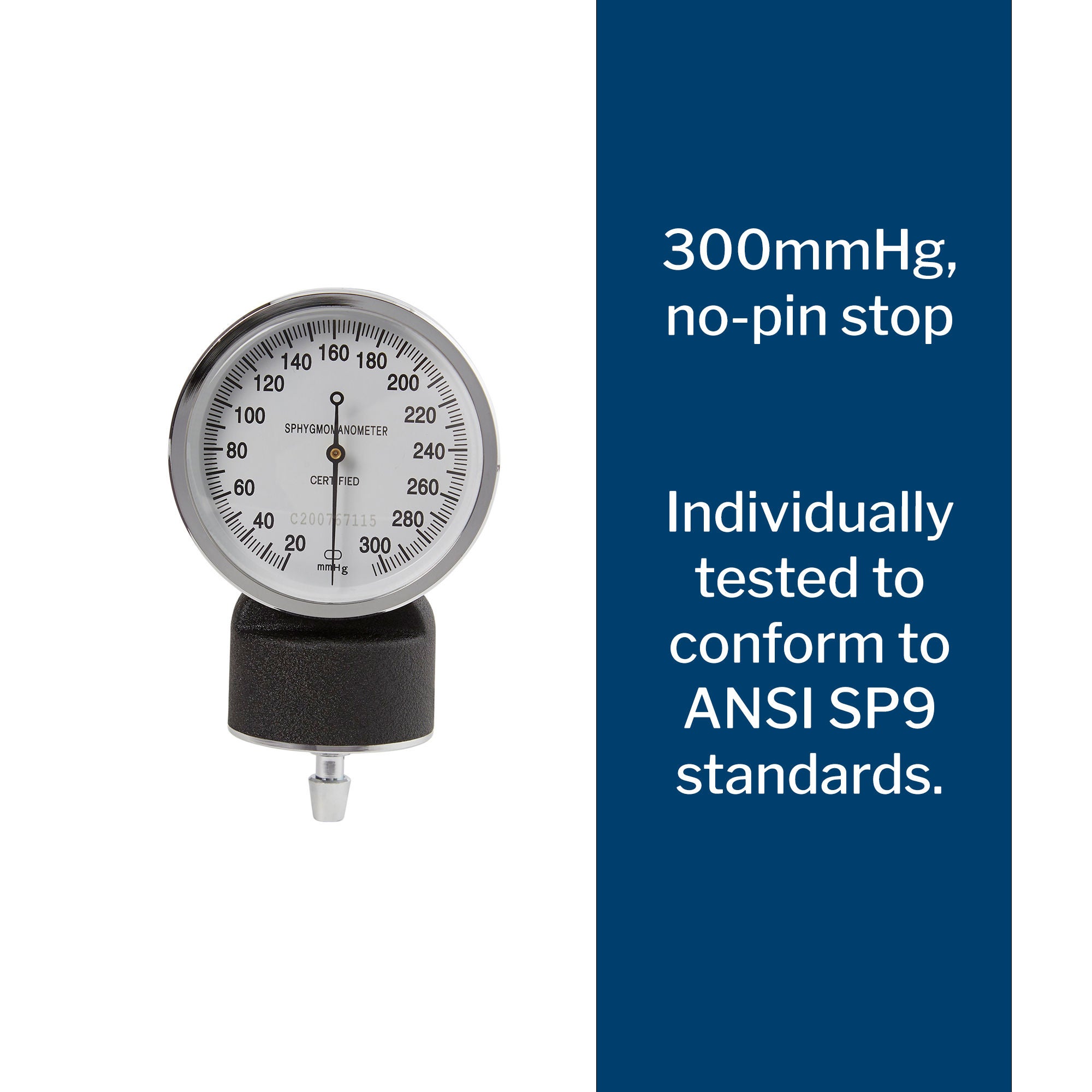McKesson Brand - 01-809GM McKesson Blood Pressure Unit Gauge