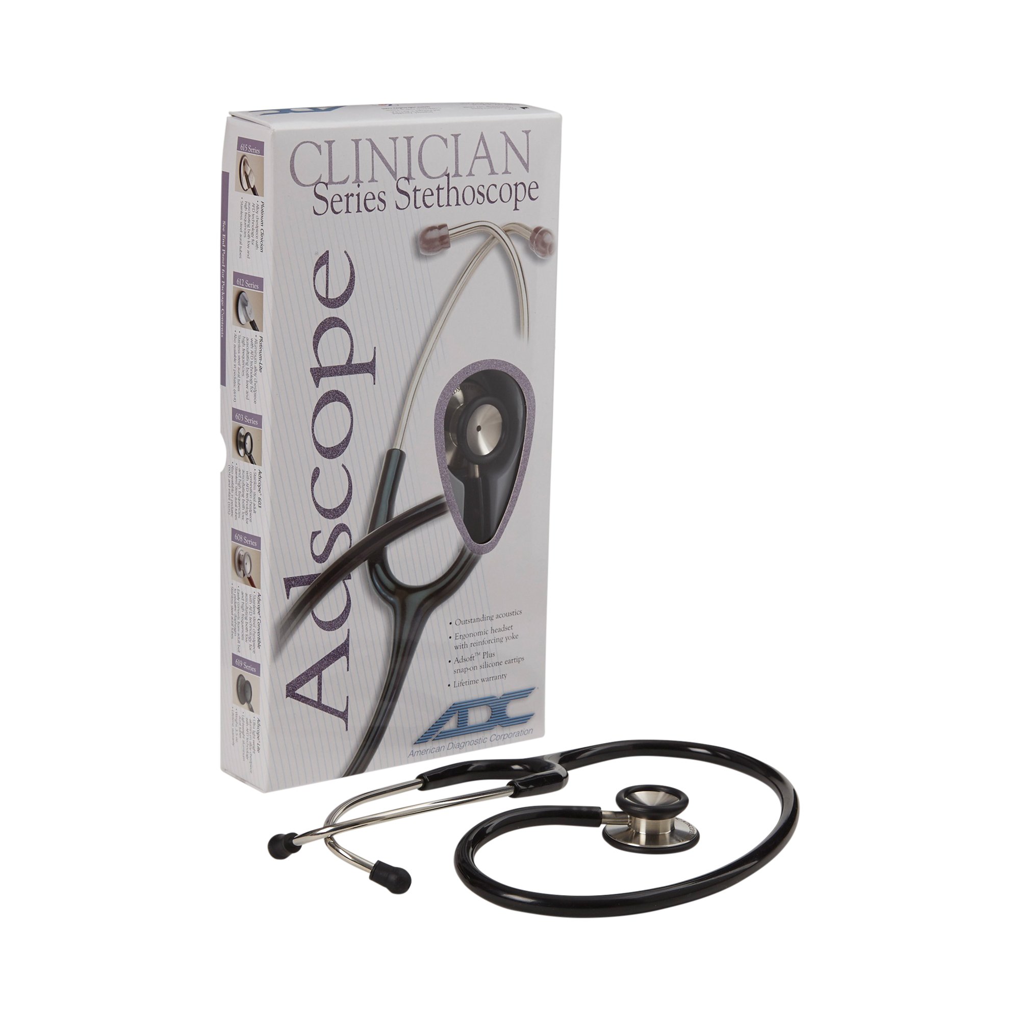 American Diagnostic Corp - 603BK Adscope™ 603 Classic Stethoscope