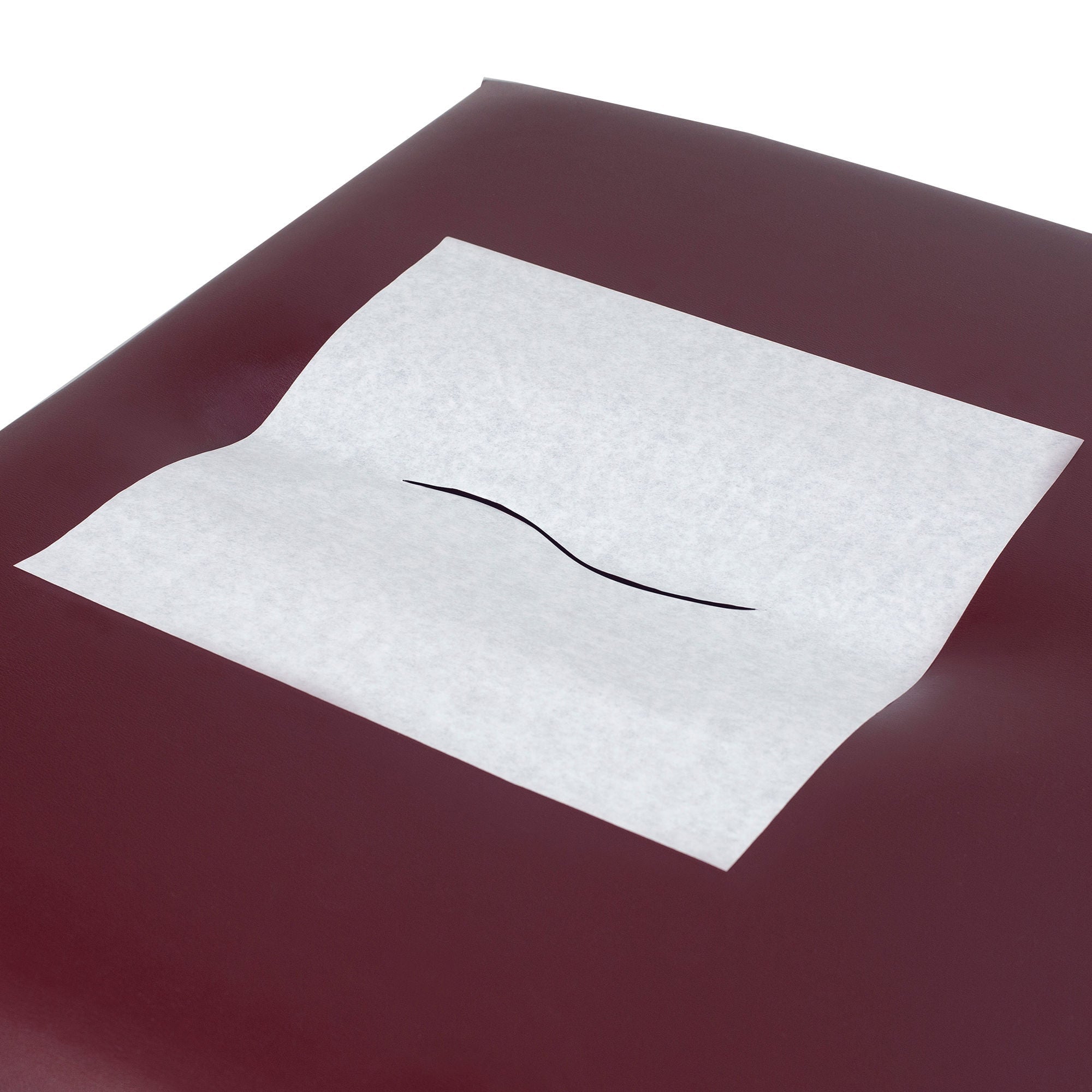 Tidi Products - 980881 Headrest Sheet Tidi® Choice 12 X 12 Inch For Chiropractic Table Headrests