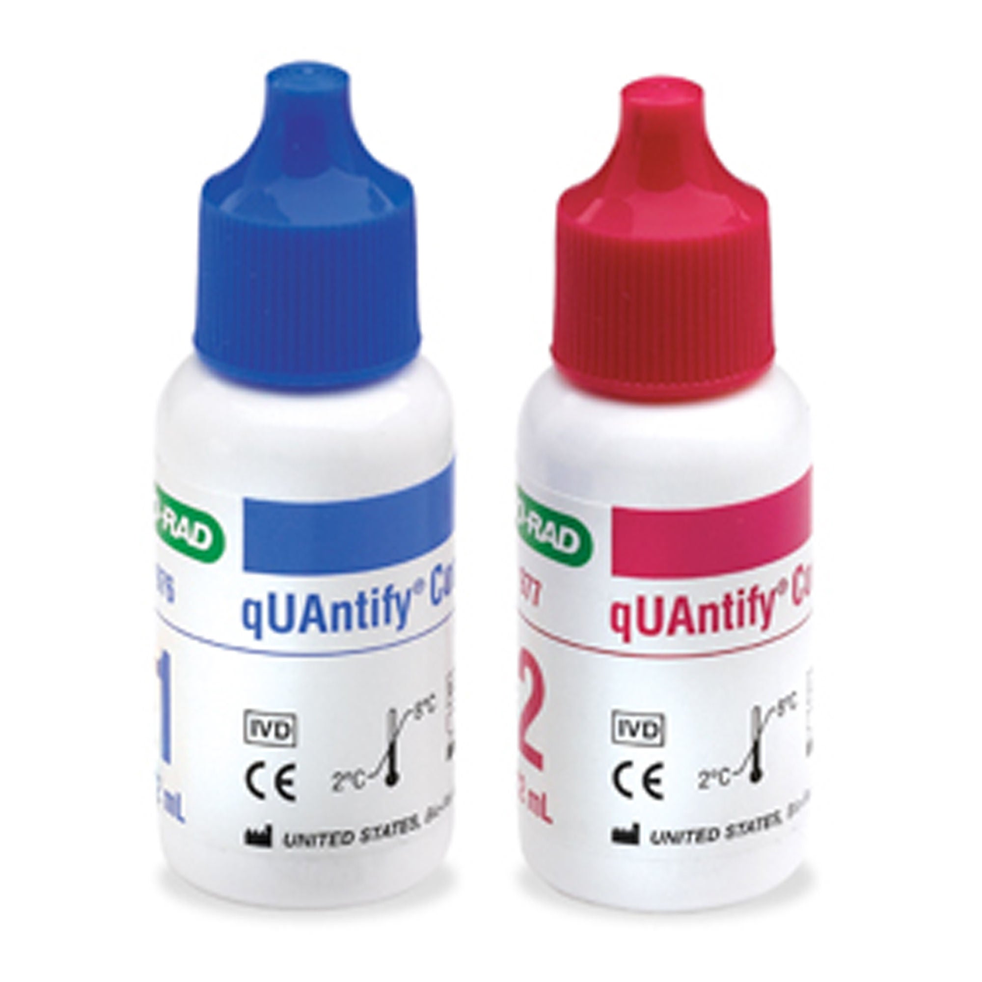 Bio-Rad Laboratories - 975 Urine Chemistry Control Set Quality® Control Multiple Analytes 2 Levels 6 X 12 mL