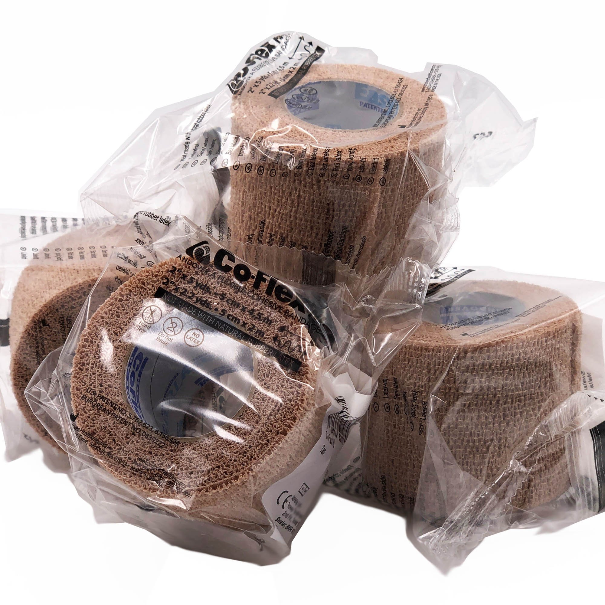 Andover Healthcare Inc 5200TN-036 - CoFlex® NL Self-adherent Closure Cohesive Bandage, 2 Inch x 5 Yard - 1/Each, 36/Case
