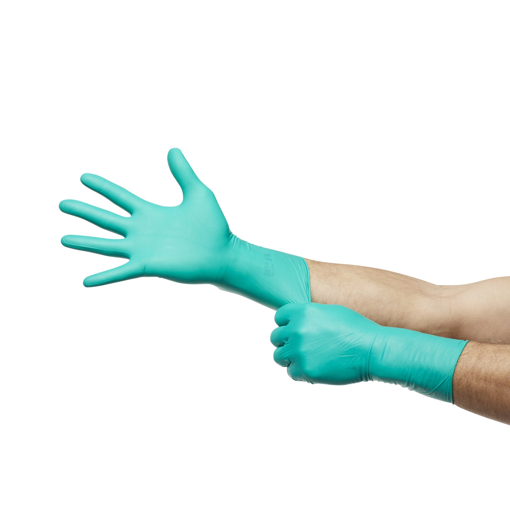 Ansell 8515 - Gammex® Non-Latex Polyisoprene Surgical Glove, Size 7.5, Green - 50/Box, 200/Case
