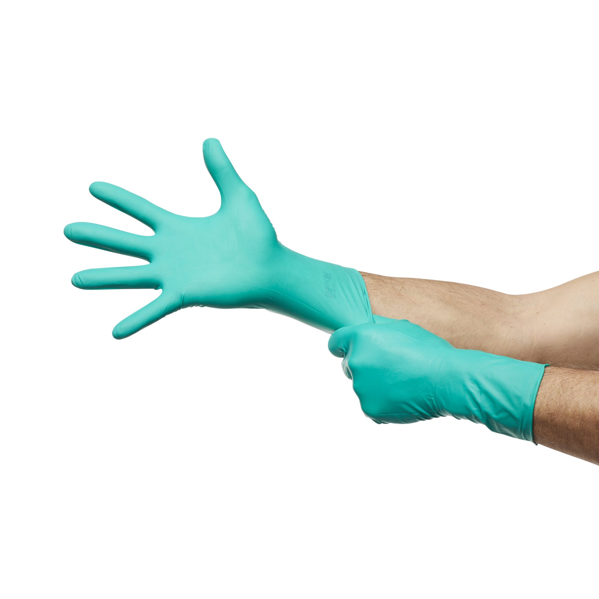 Ansell 8516 - Gammex® Non-Latex Polyisoprene Surgical Glove, Size 8, Green - 50/Box, 200/Case