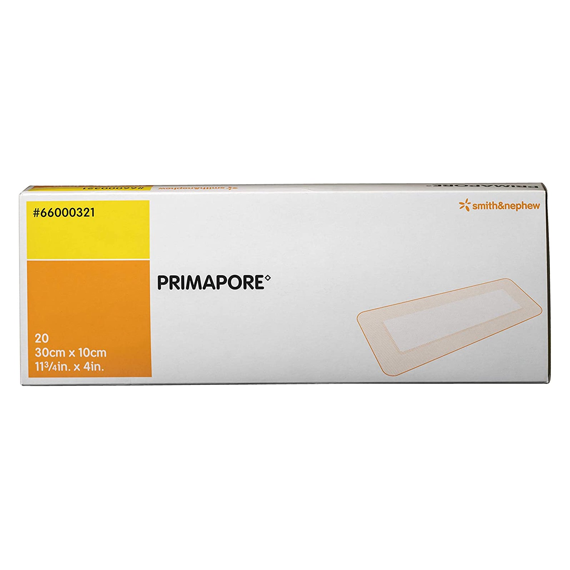 Smith & Nephew - 66000321 Primapore Adhesive Dressing