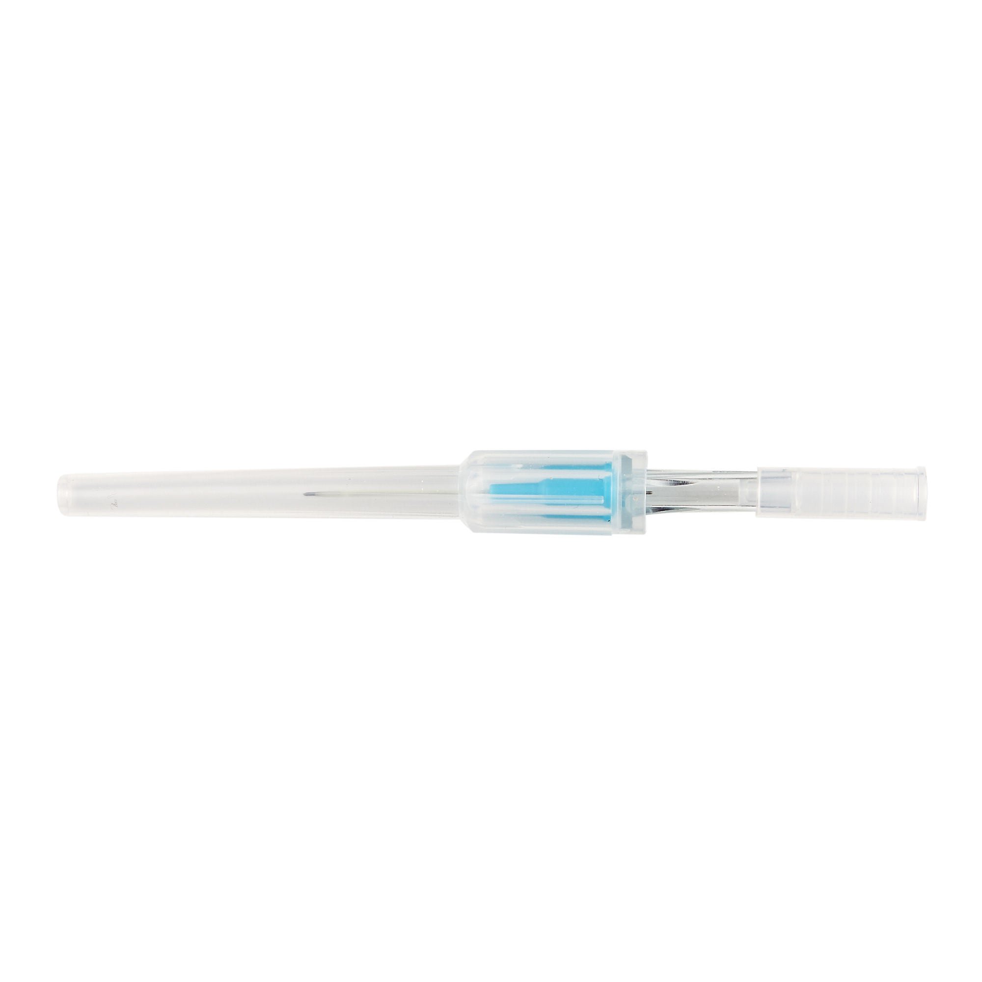 ICU Medical FKA Smiths Medical - 308000 Peripheral IV Catheter Protectiv® Plus-W 22 Gauge 1 Inch Polyurethane Winged Hub Non Blood Control Sliding Safety